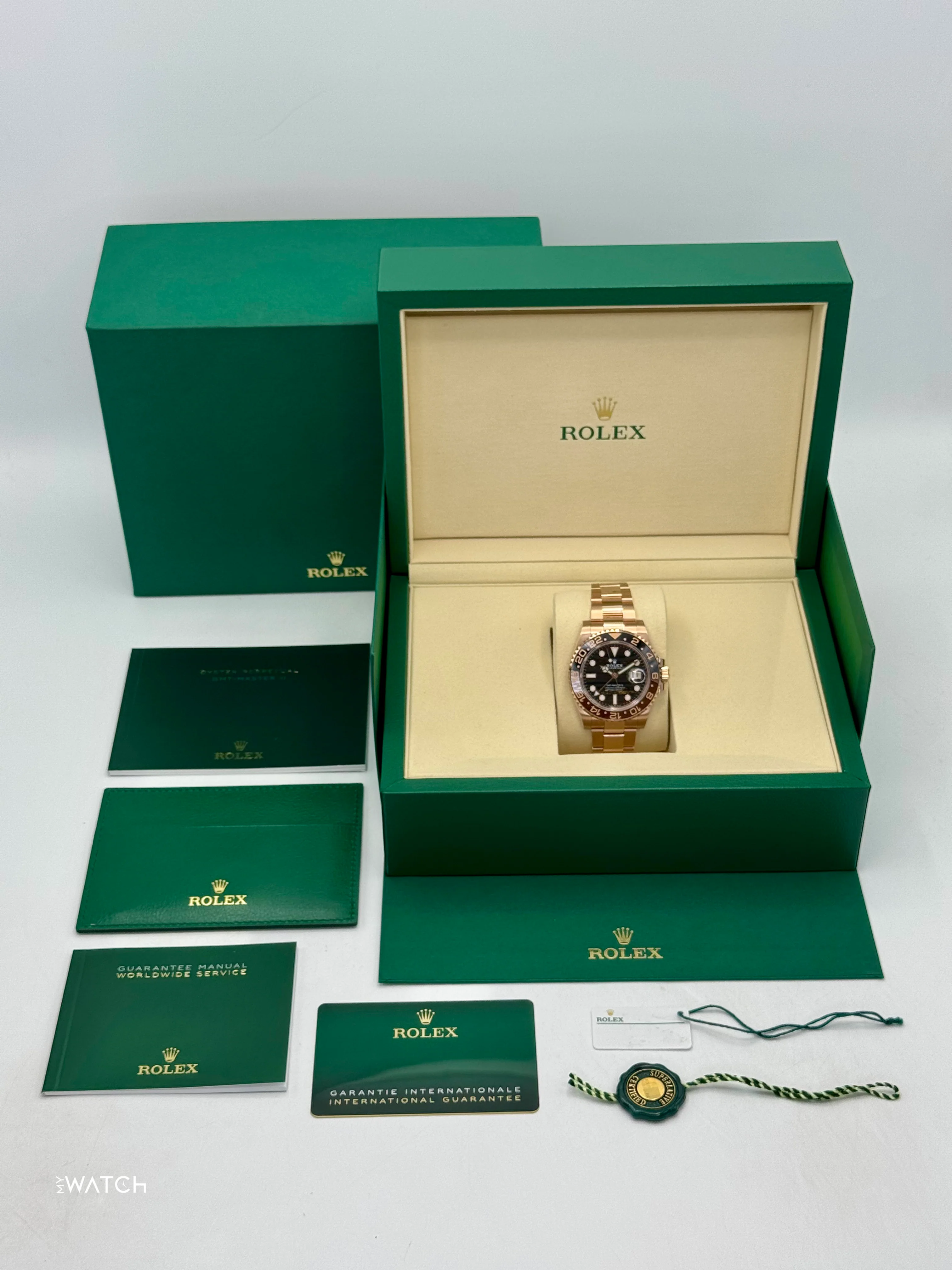 NEW 2025 Rolex GMT-Master II "Rootbeer" 40mm 126715CHNR Tiger Iron Dial - Image 10