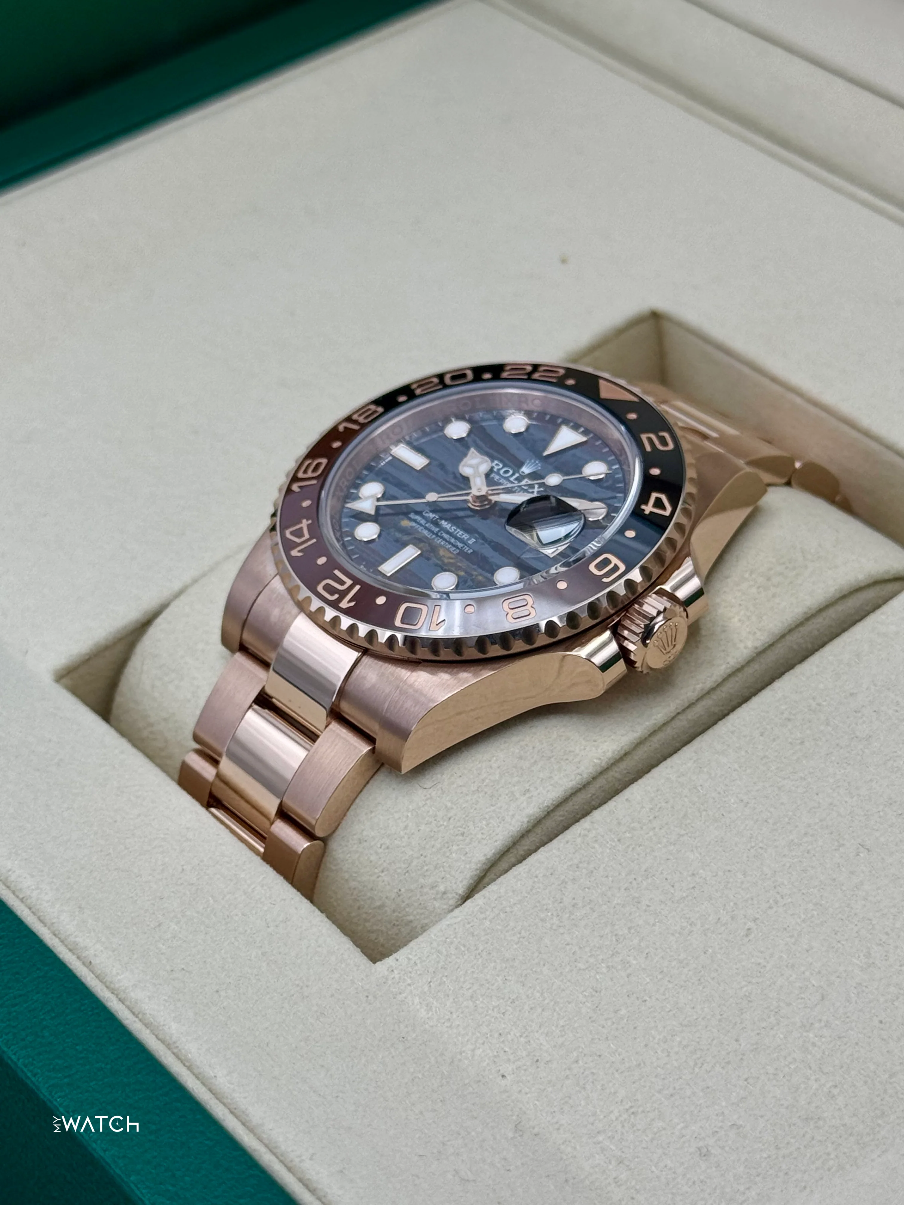 NEW 2025 Rolex GMT-Master II "Rootbeer" 40mm 126715CHNR Tiger Iron Dial - Image 5