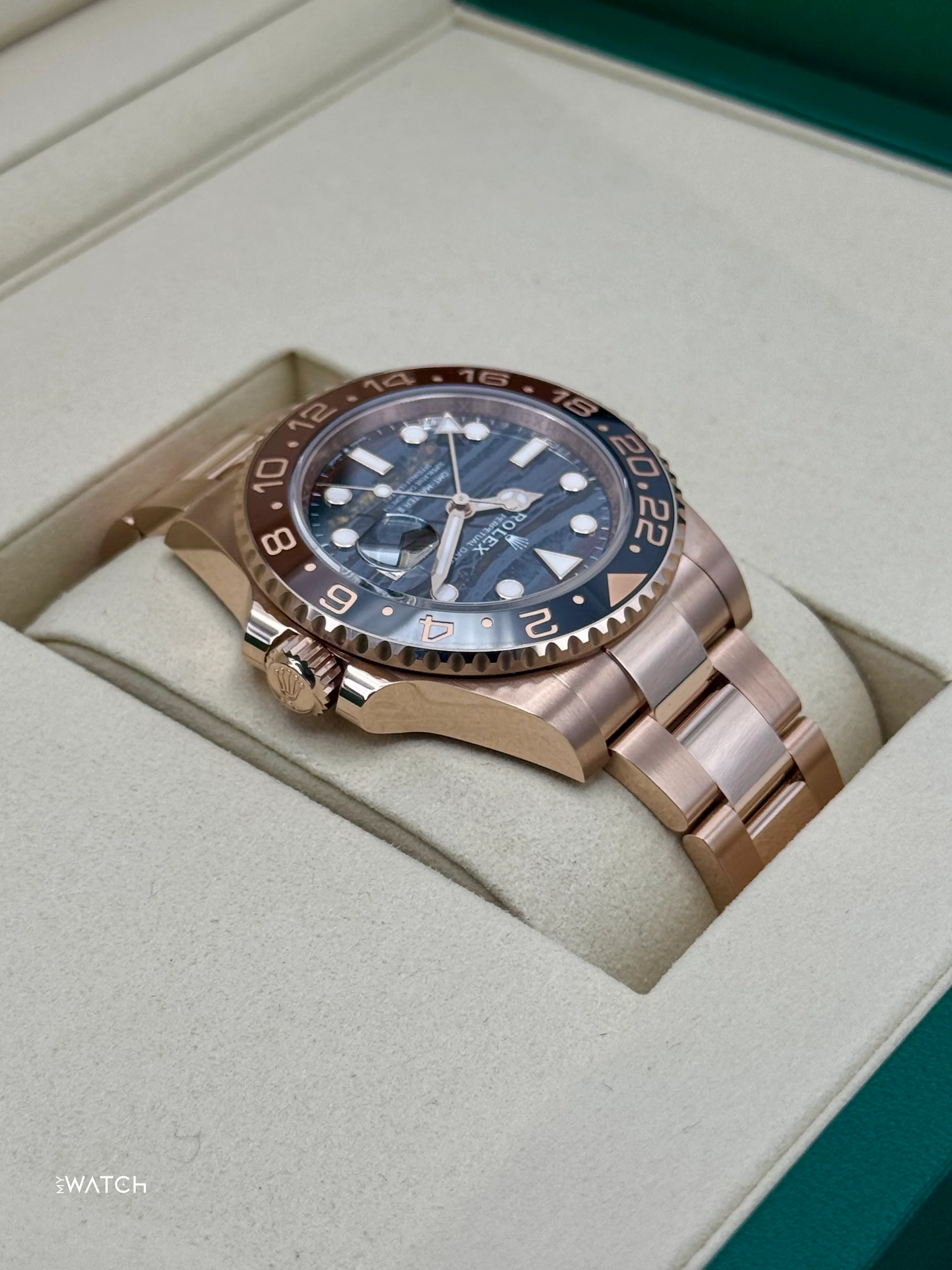 NEW 2025 Rolex GMT-Master II "Rootbeer" 40mm 126715CHNR Tiger Iron Dial - Image 8