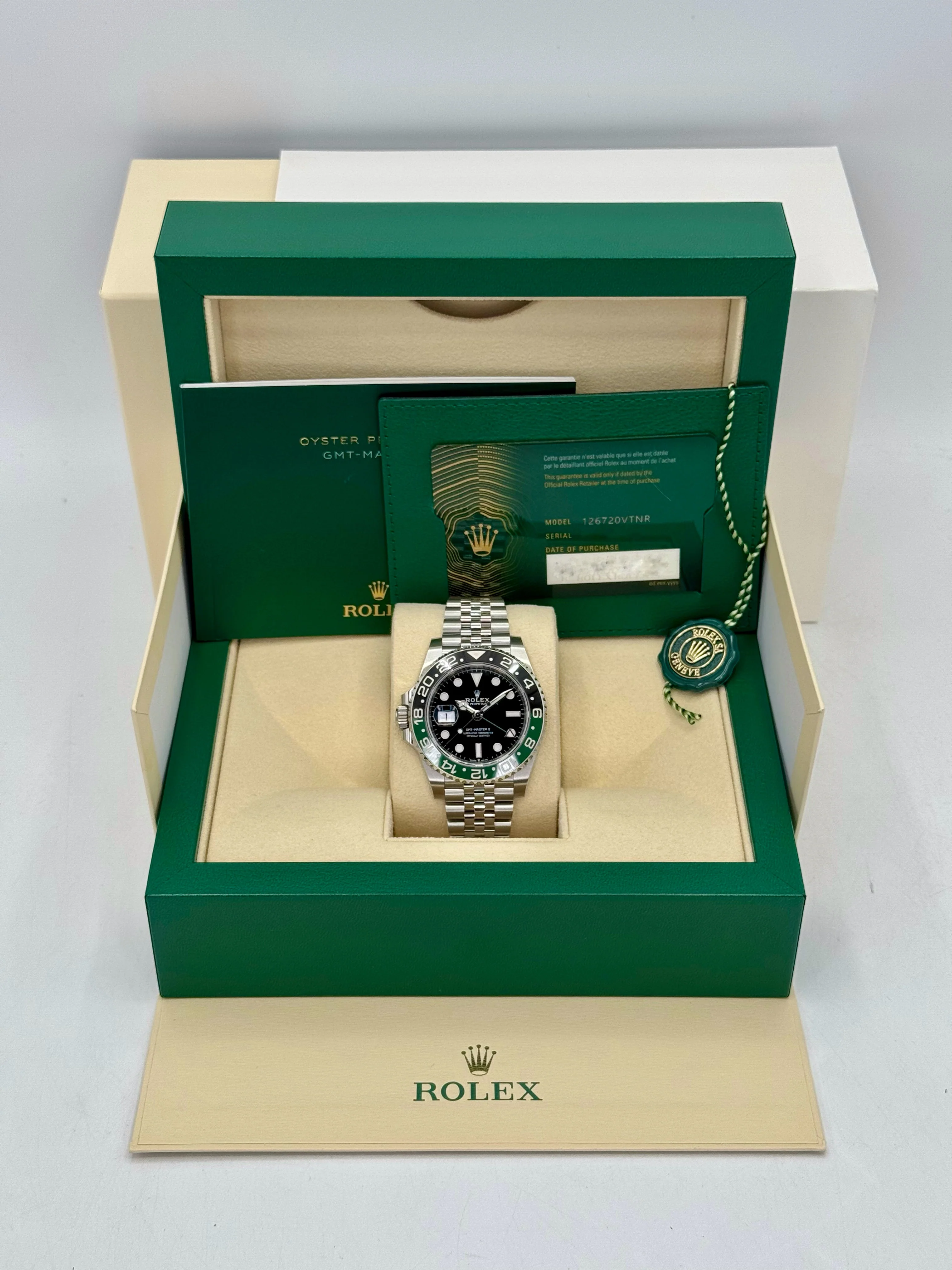 NEW 2025 Rolex GMT-Master II "Sprite" 40mm 126720VTNR Jubilee - Image 9