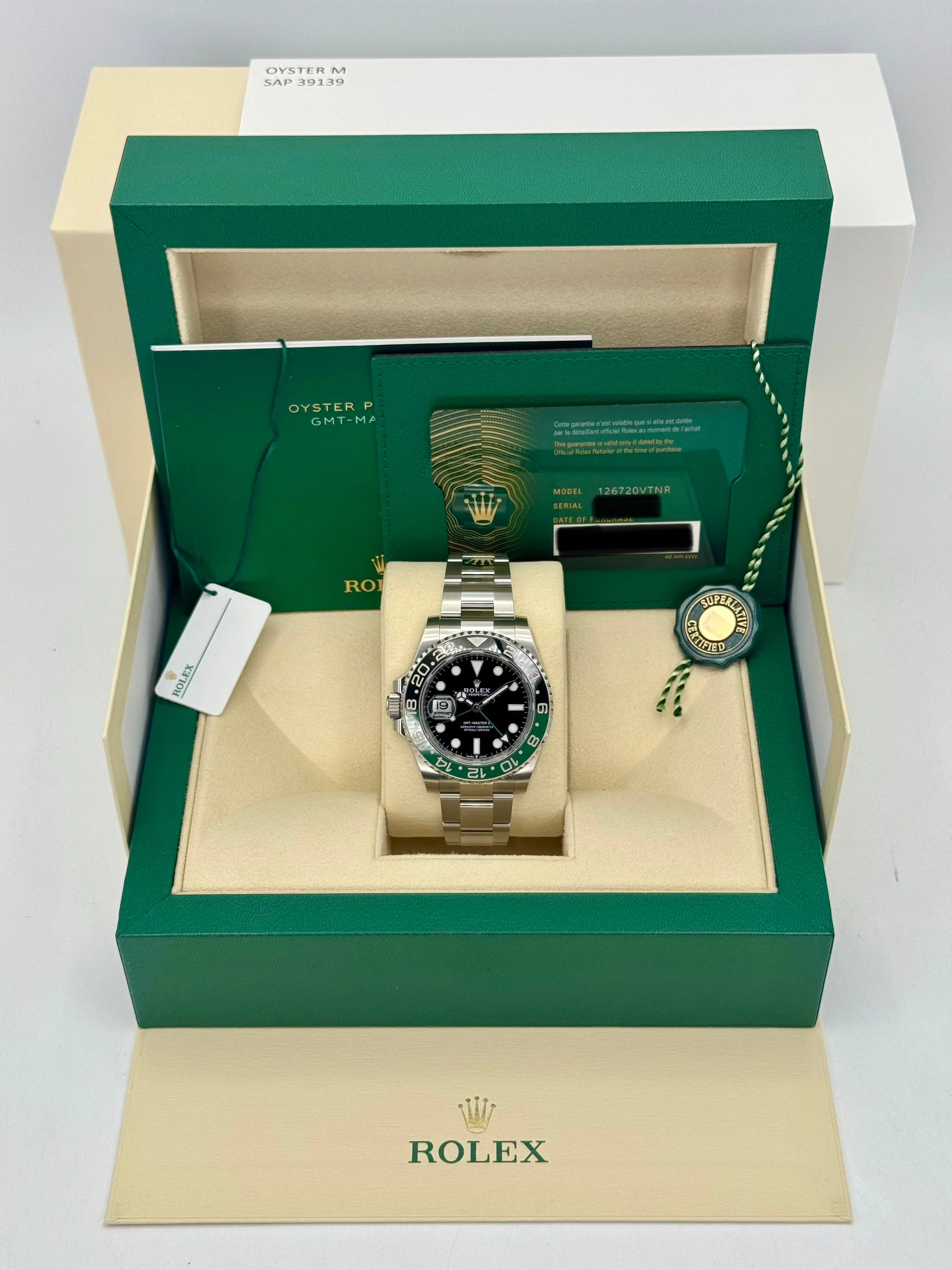 NEW 2025 Rolex GMT-Master II “Sprite” 40mm 126720VTNR Oyster - Image 10