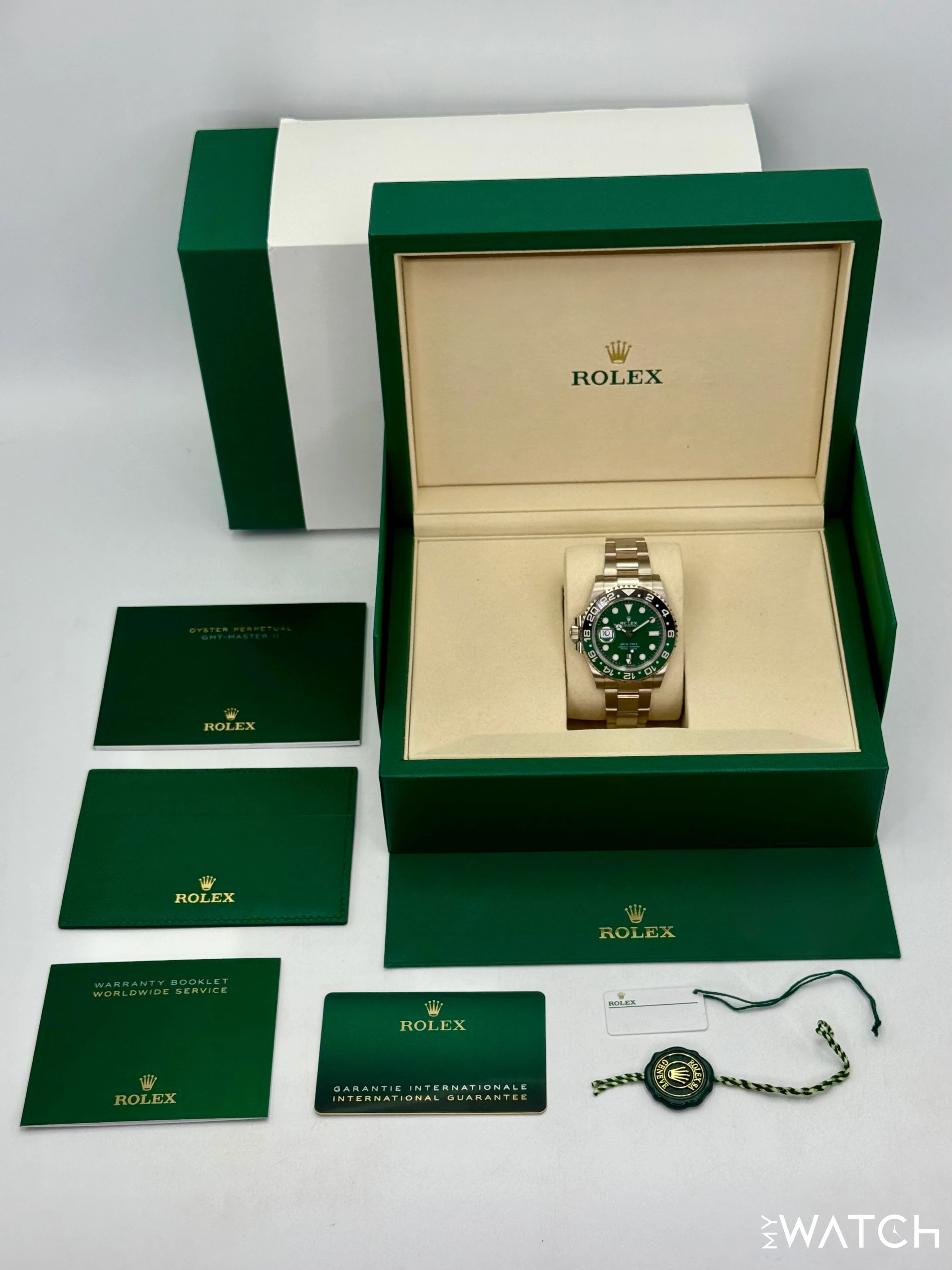 NEW 2025 Rolex GMT-Master II "Sprite" 40mm 126729VTNR White Gold Oyster - Image 10