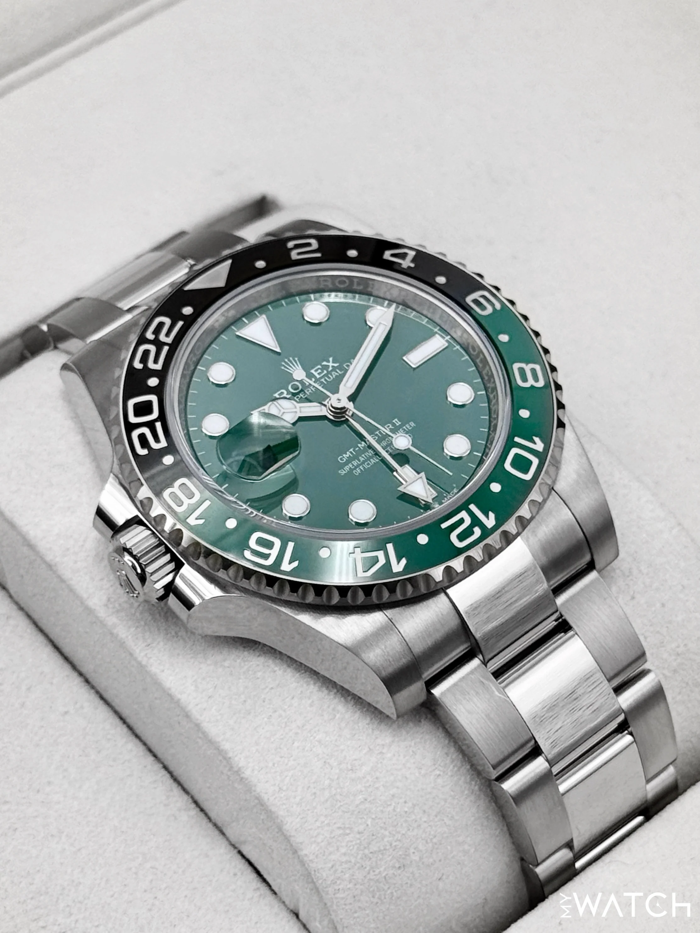 NEW 2025 Rolex GMT-Master II "Sprite" 40mm 126729VTNR White Gold Oyster - Image 6