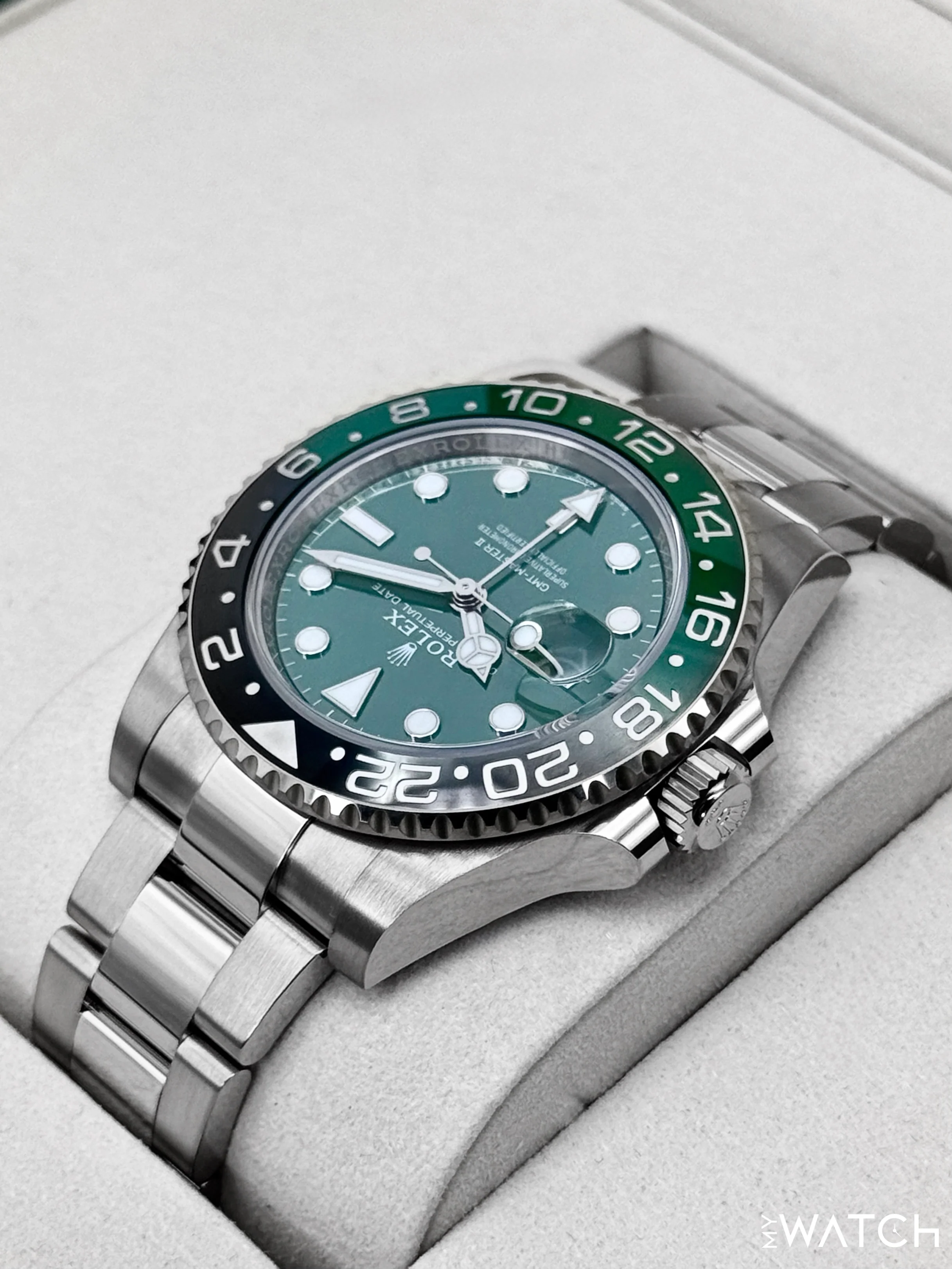 NEW 2025 Rolex GMT-Master II "Sprite" 40mm 126729VTNR White Gold Oyster - Image 7