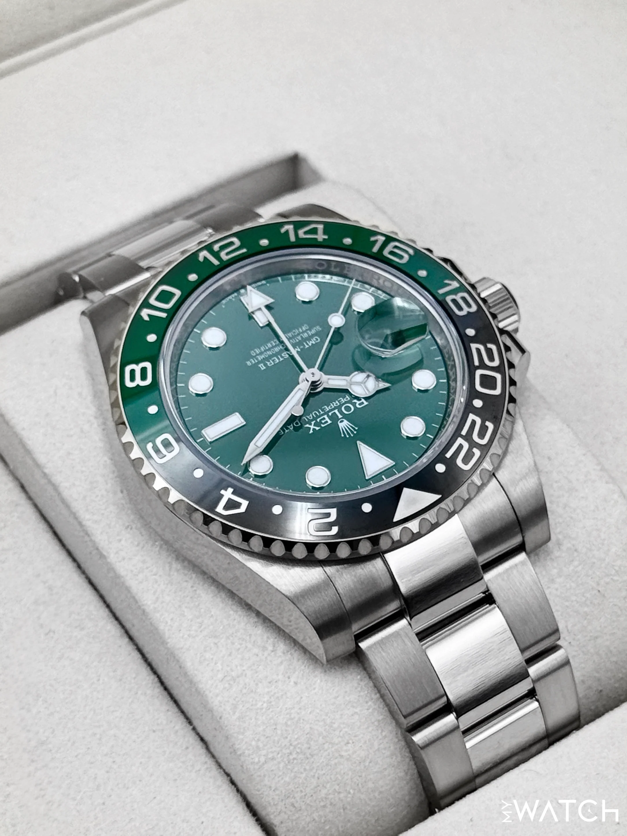 NEW 2025 Rolex GMT-Master II "Sprite" 40mm 126729VTNR White Gold Oyster - Image 8