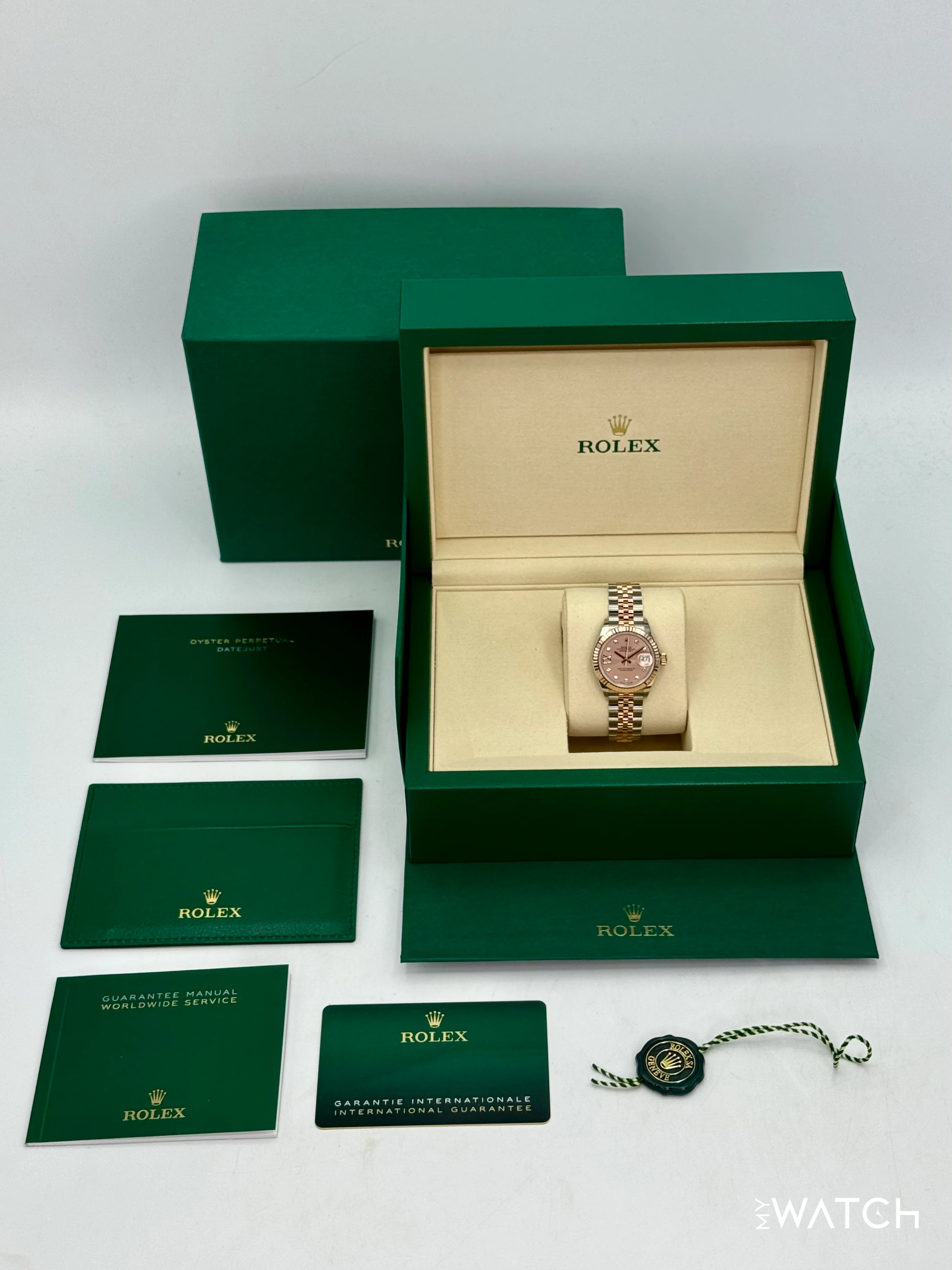 NEW 2025 Rolex Ladies Datejust 28mm 279171 Two-Tone 9 Star Diamond Dial - Image 10