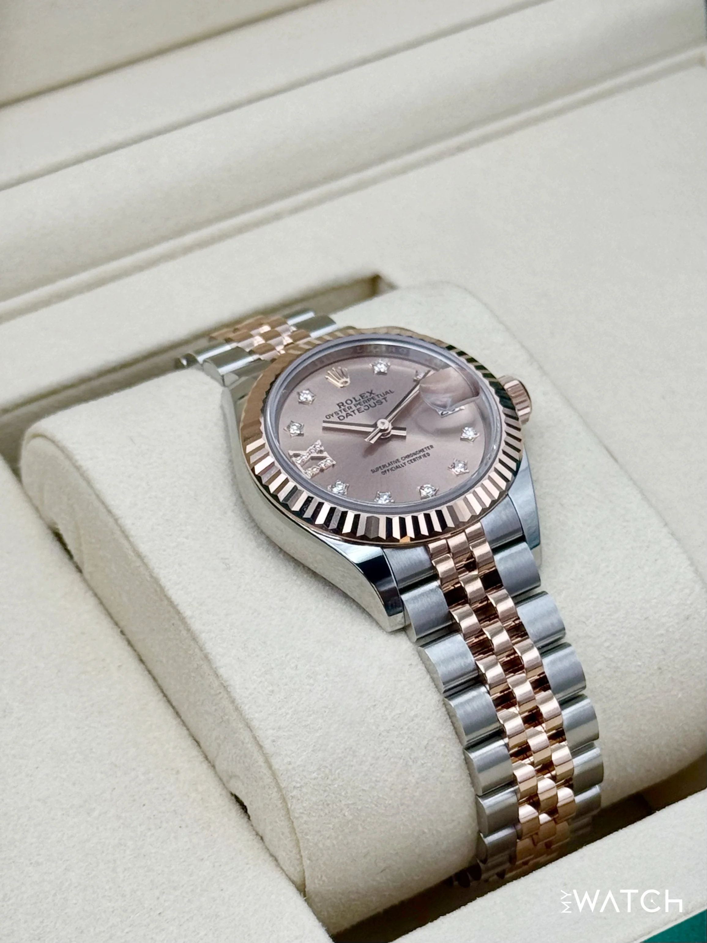 NEW 2025 Rolex Ladies Datejust 28mm 279171 Two-Tone 9 Star Diamond Dial - Image 6