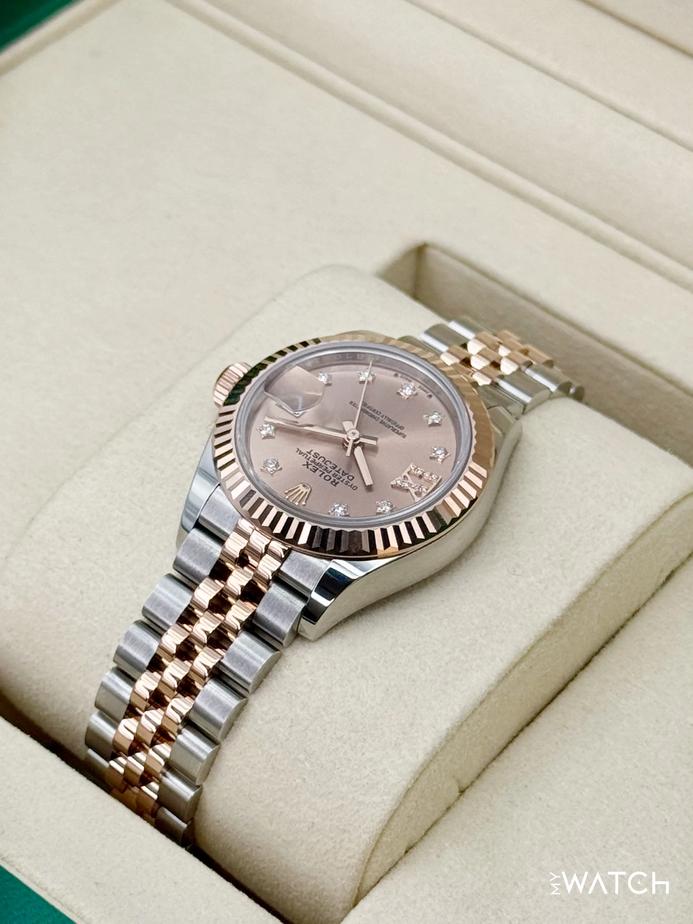 NEW 2025 Rolex Ladies Datejust 28mm 279171 Two-Tone 9 Star Diamond Dial - Image 7