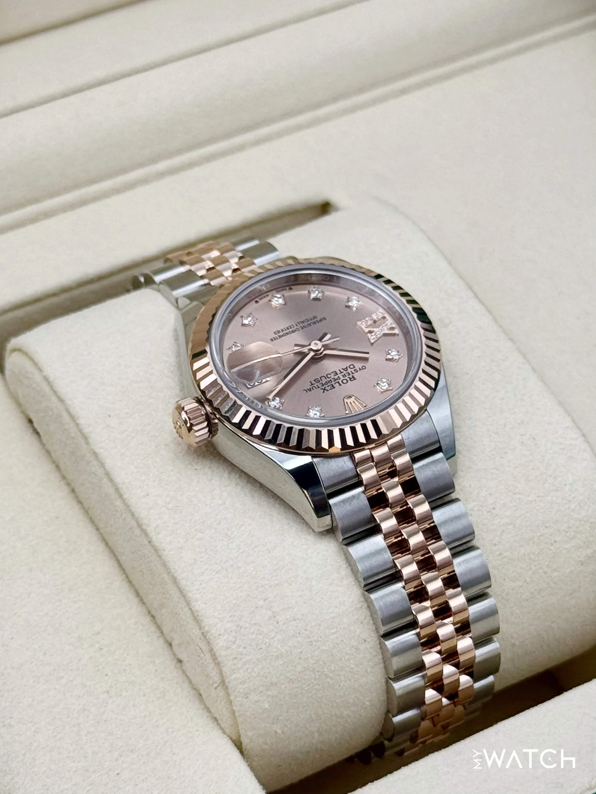 NEW 2025 Rolex Ladies Datejust 28mm 279171 Two-Tone 9 Star Diamond Dial - Image 8