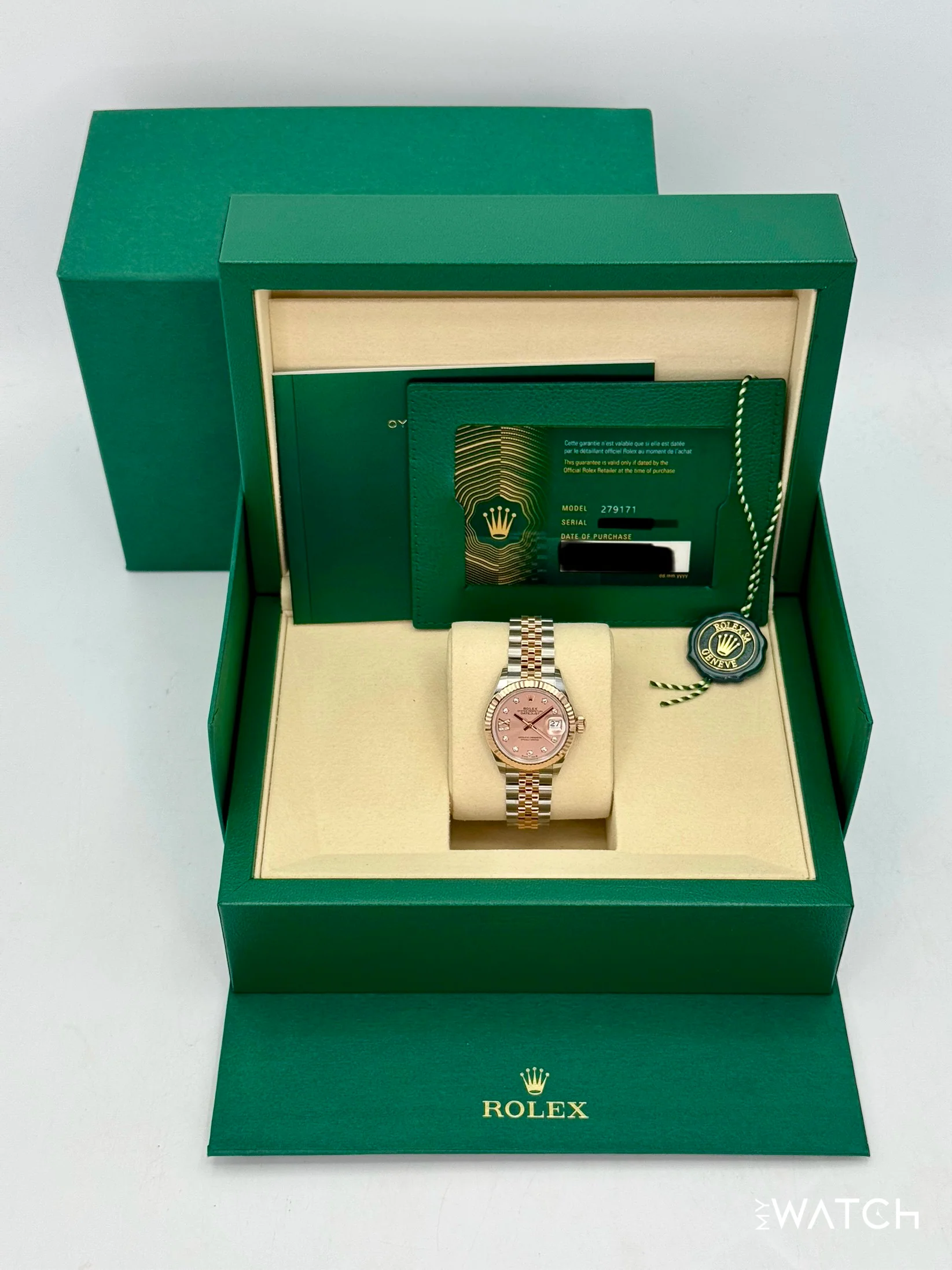 NEW 2025 Rolex Ladies Datejust 28mm 279171 Two-Tone 9 Star Diamond Dial - Image 9