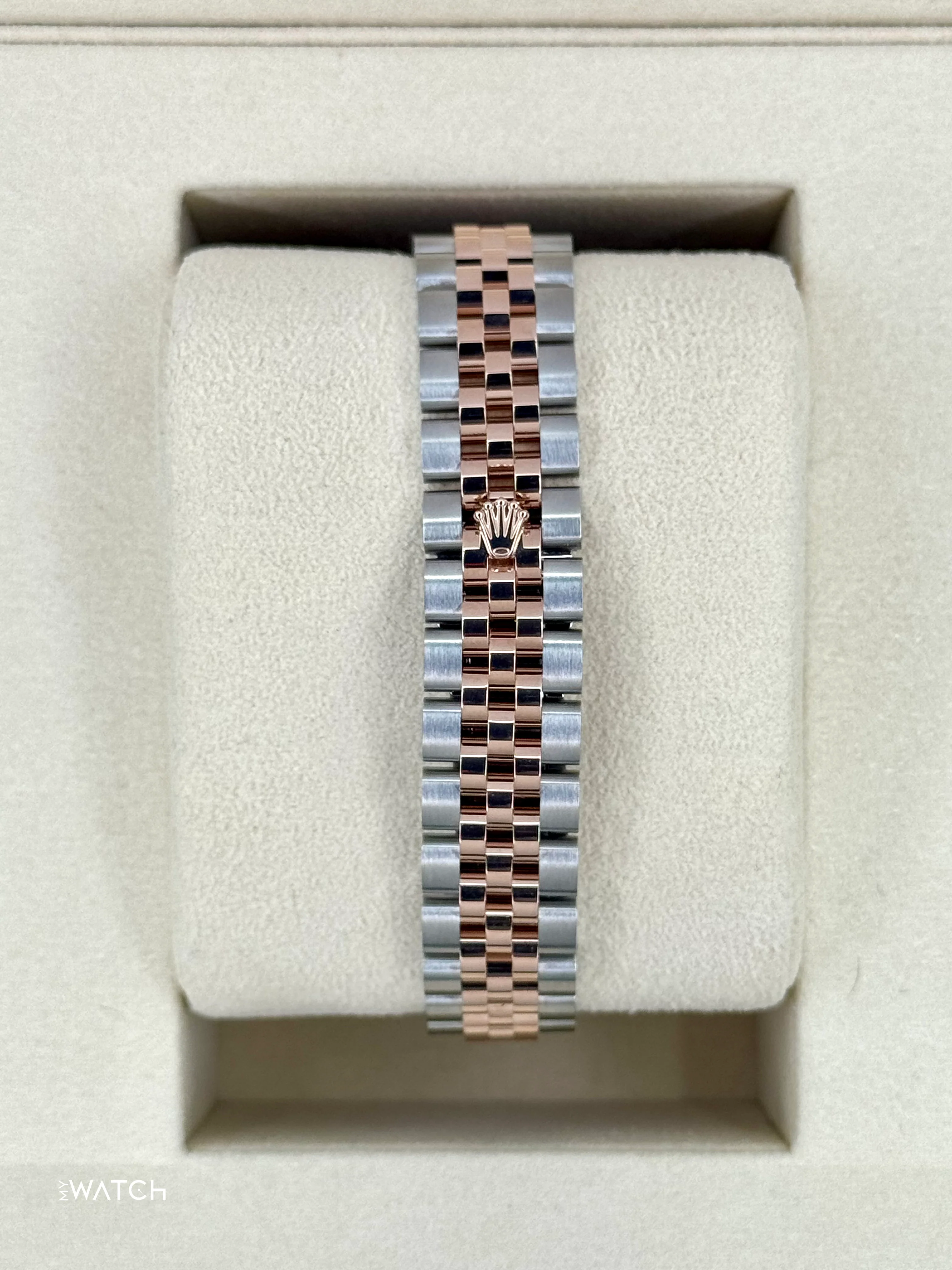 NEW 2025 Rolex Ladies Datejust 28mm 279171 Two-Tone Green Diamond Dial - Image 2