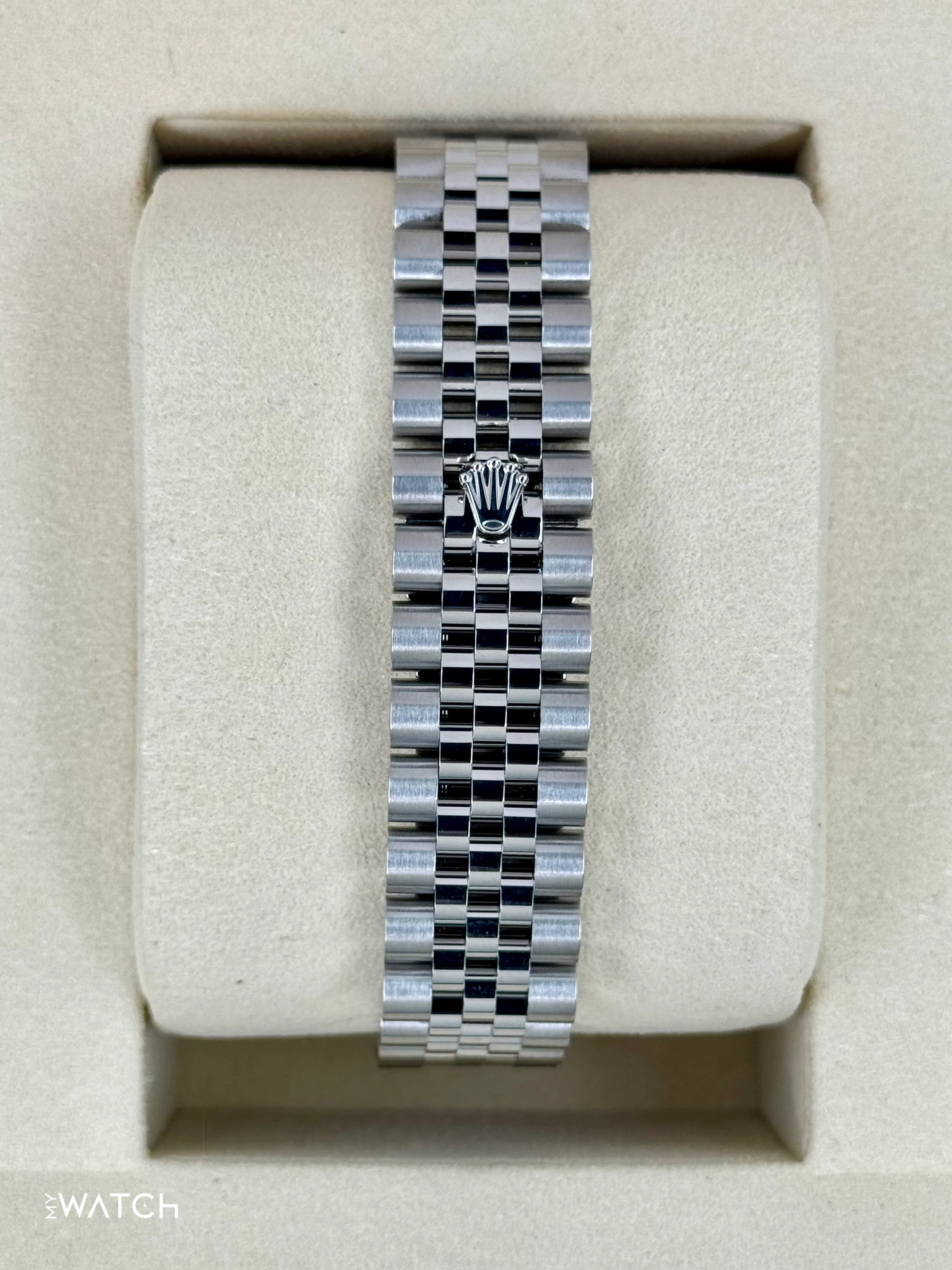 NEW 2025 Rolex Lady Datejust 28mm 278384RBR Jubilee MOP Diamond Dial - Image 2