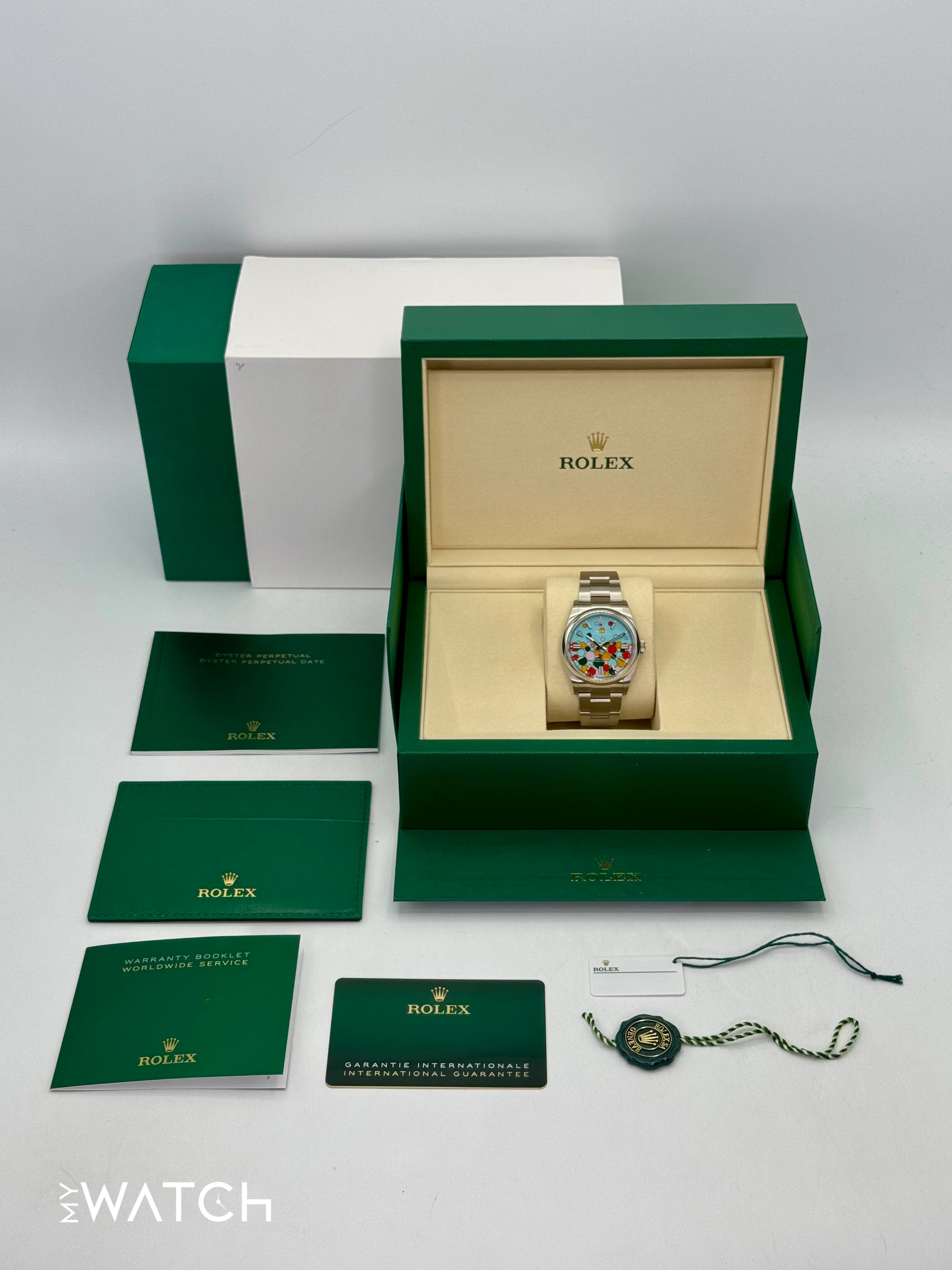 NEW 2025 Rolex Oyster Perpetual 36mm 126000 Celebration Dial - Image 10