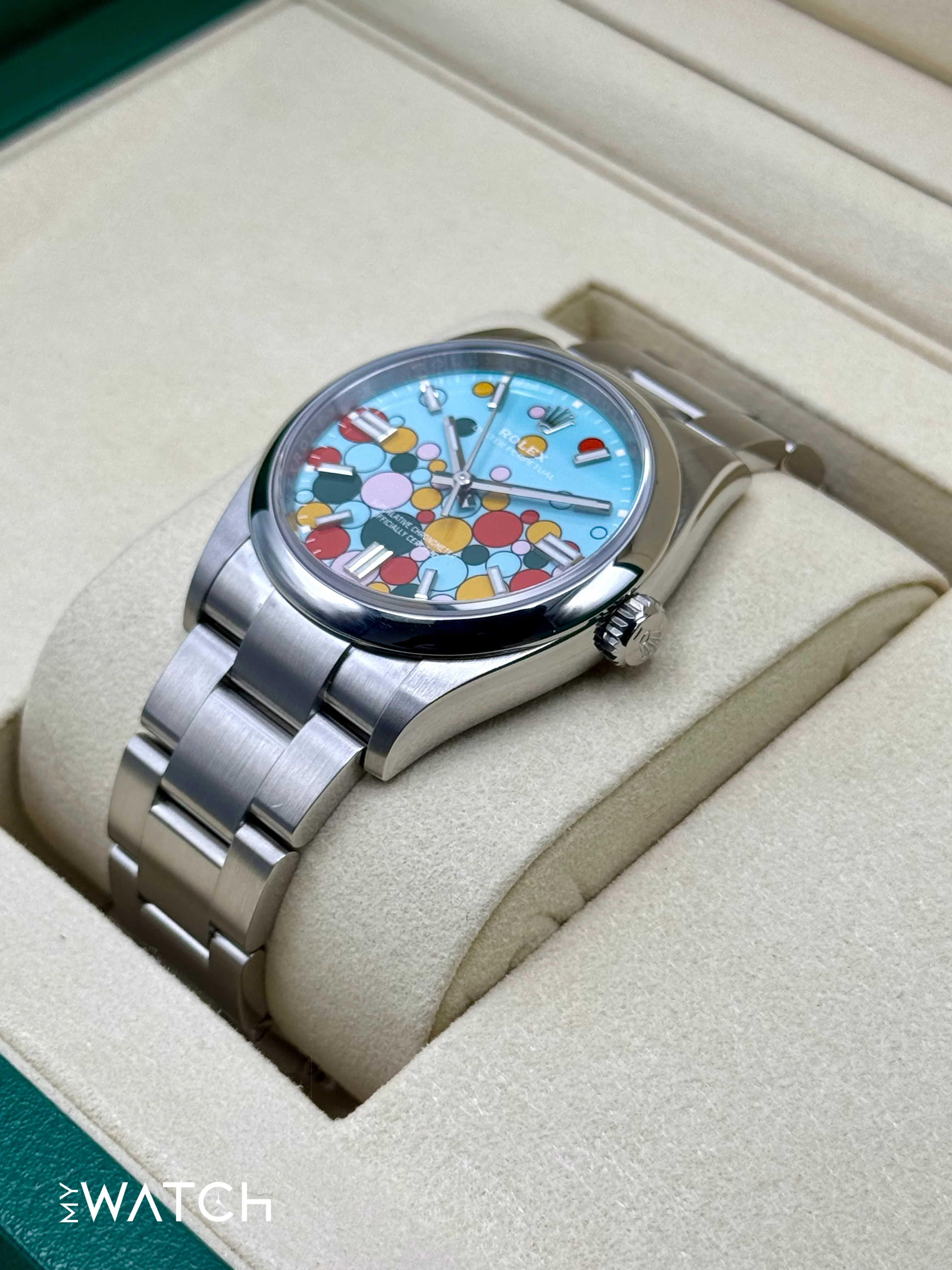 NEW 2025 Rolex Oyster Perpetual 36mm 126000 Celebration Dial - Image 5