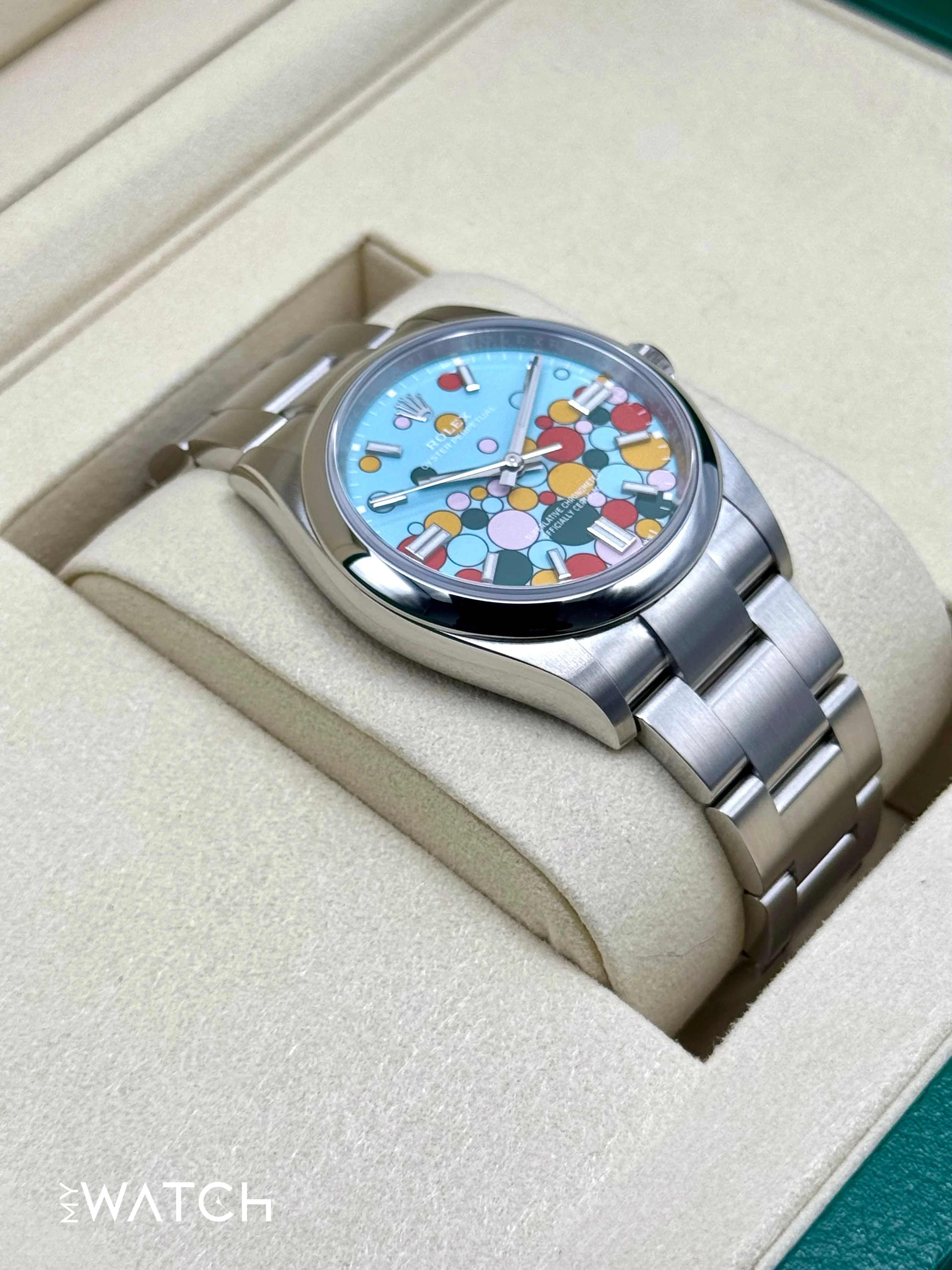 NEW 2025 Rolex Oyster Perpetual 36mm 126000 Celebration Dial - Image 6