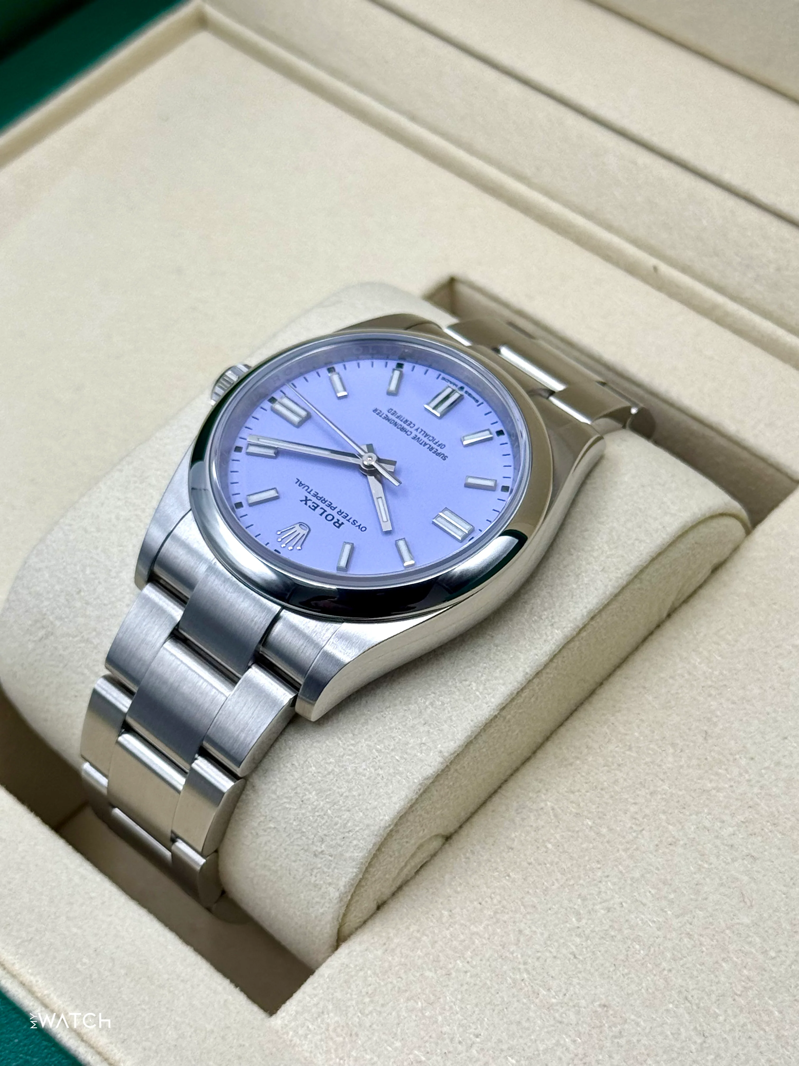 NEW 2025 Rolex Oyster Perpetual 36mm 126000 Lavender Dial - Image 7