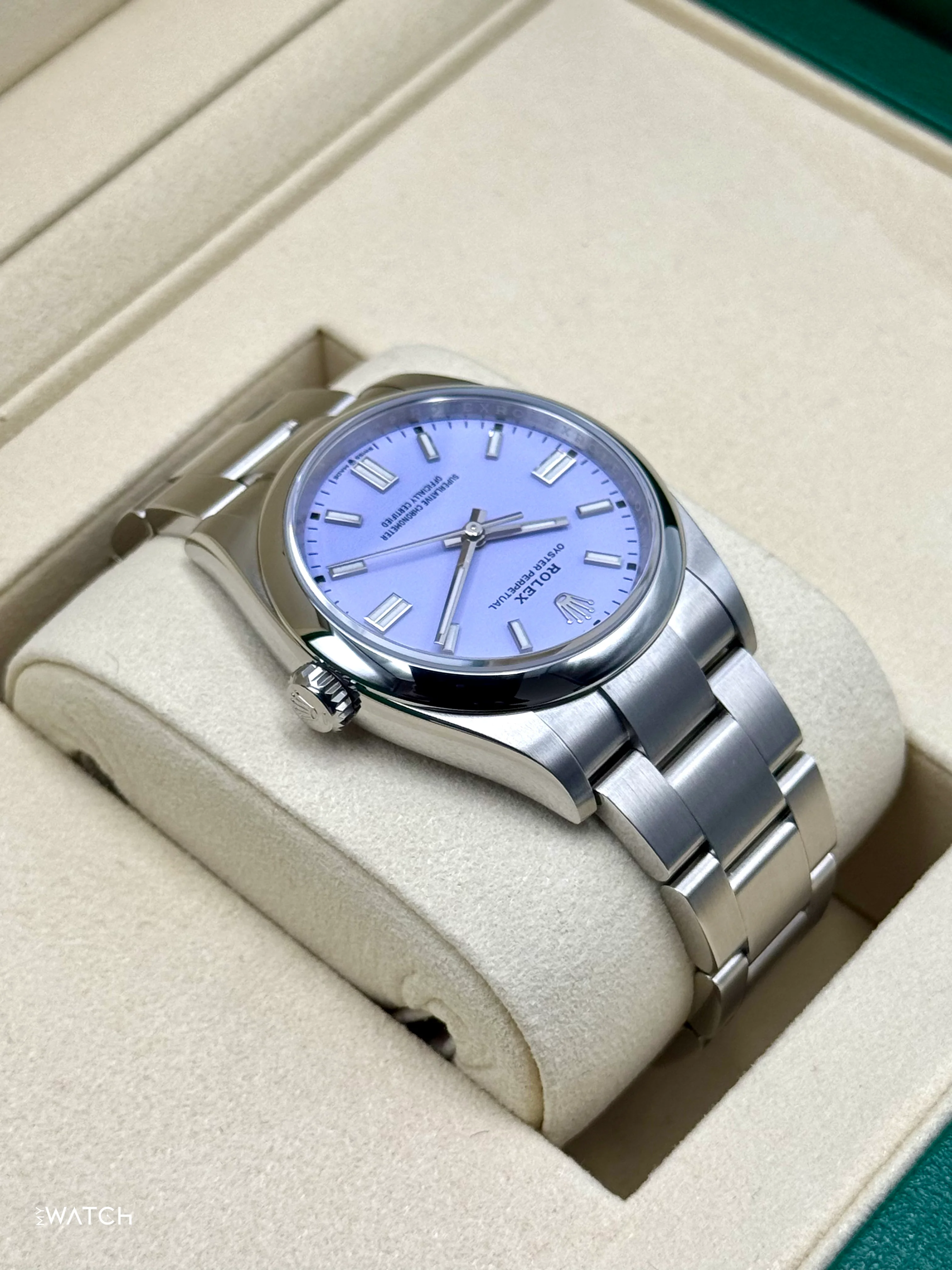 NEW 2025 Rolex Oyster Perpetual 36mm 126000 Lavender Dial - Image 8