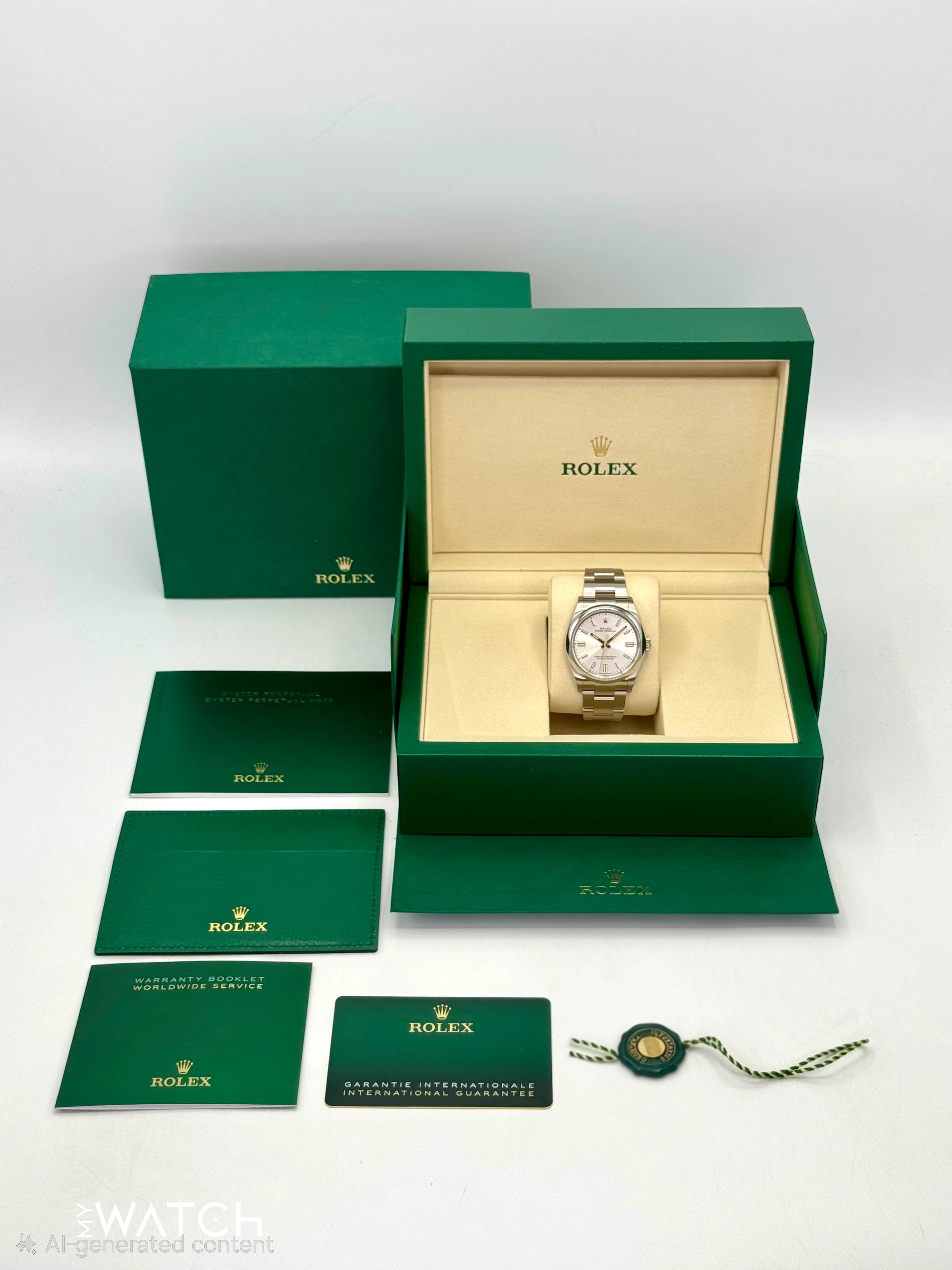 NEW 2025 Rolex Oyster Perpetual 36mm 126000 Silver Dial - Image 10