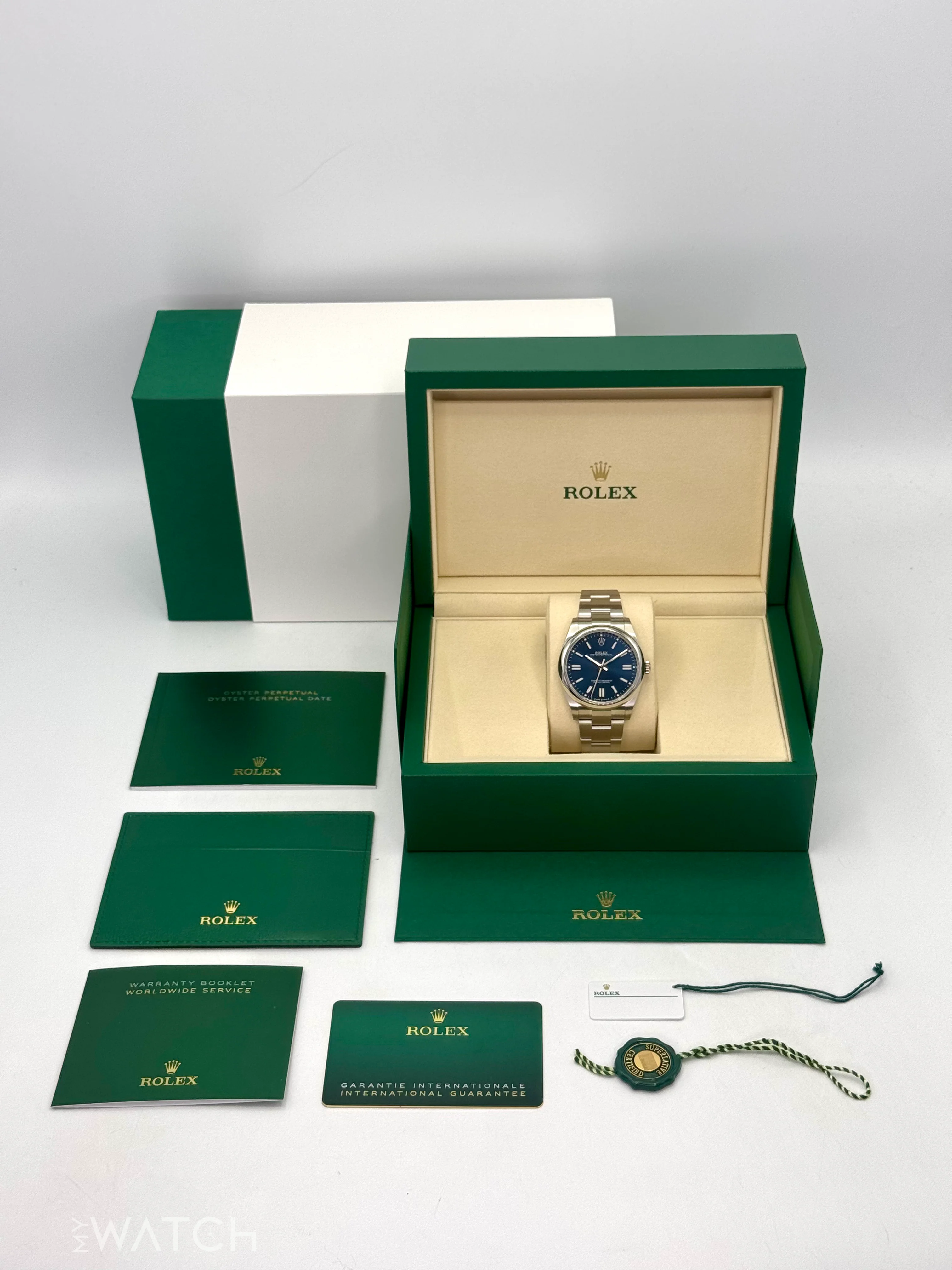 NEW 2025 Rolex Oyster Perpetual 41mm 124300 Blue Dial - Image 10