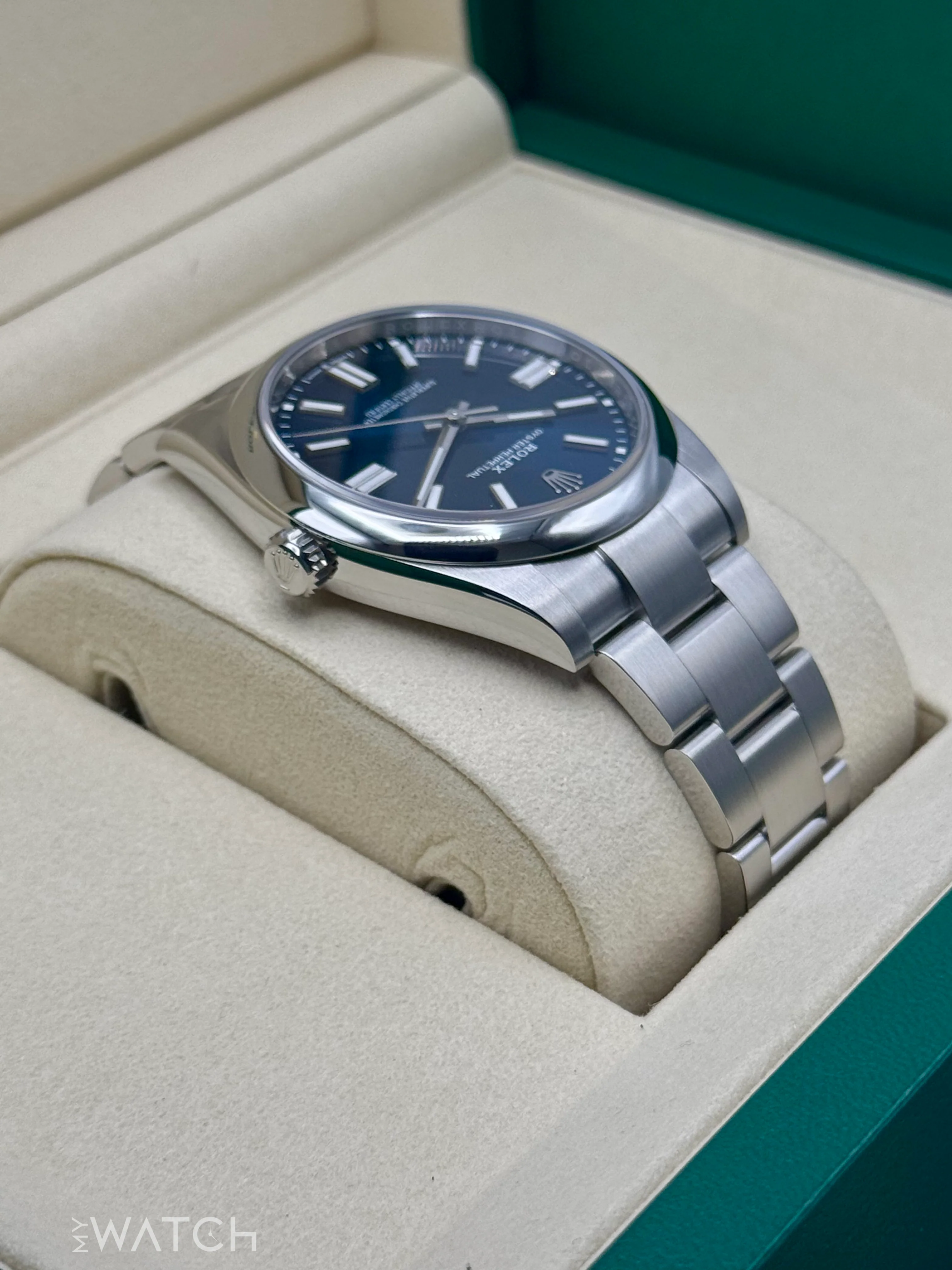 NEW 2025 Rolex Oyster Perpetual 41mm 124300 Blue Dial - Image 7