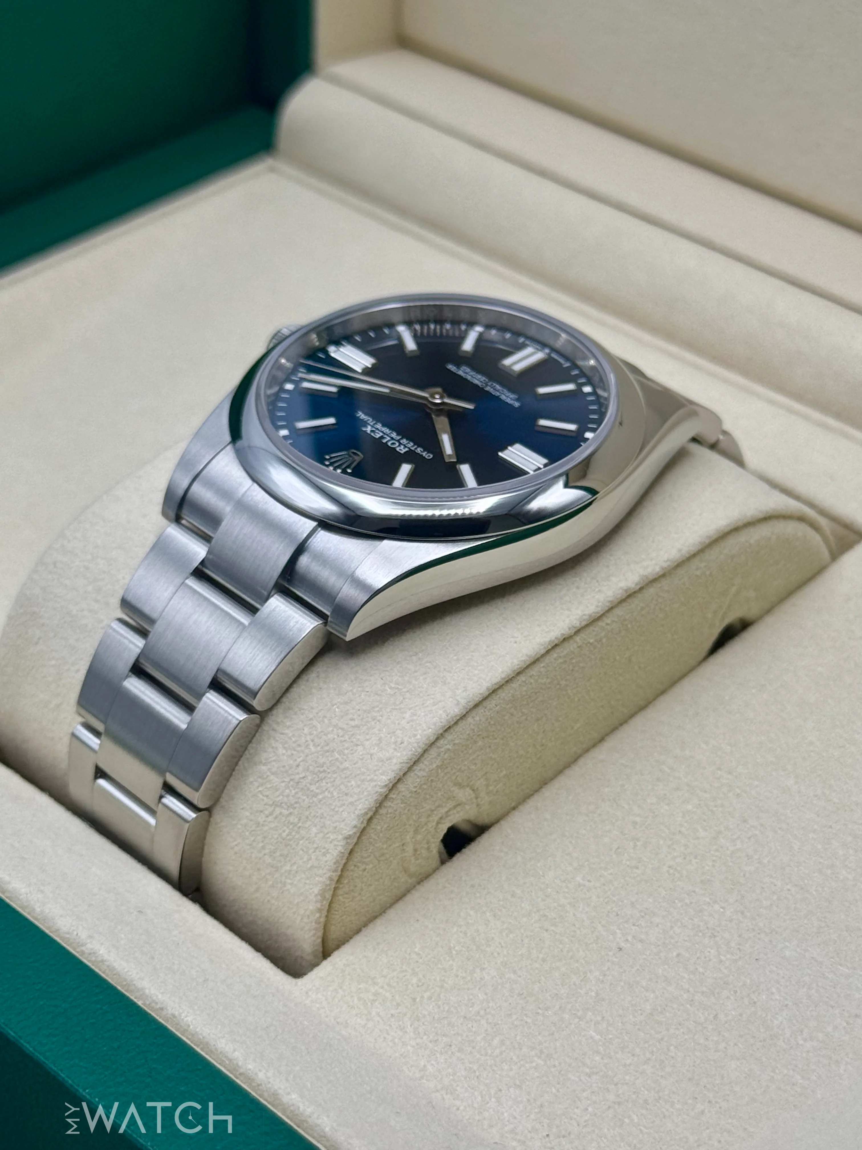 NEW 2025 Rolex Oyster Perpetual 41mm 124300 Blue Dial - Image 8
