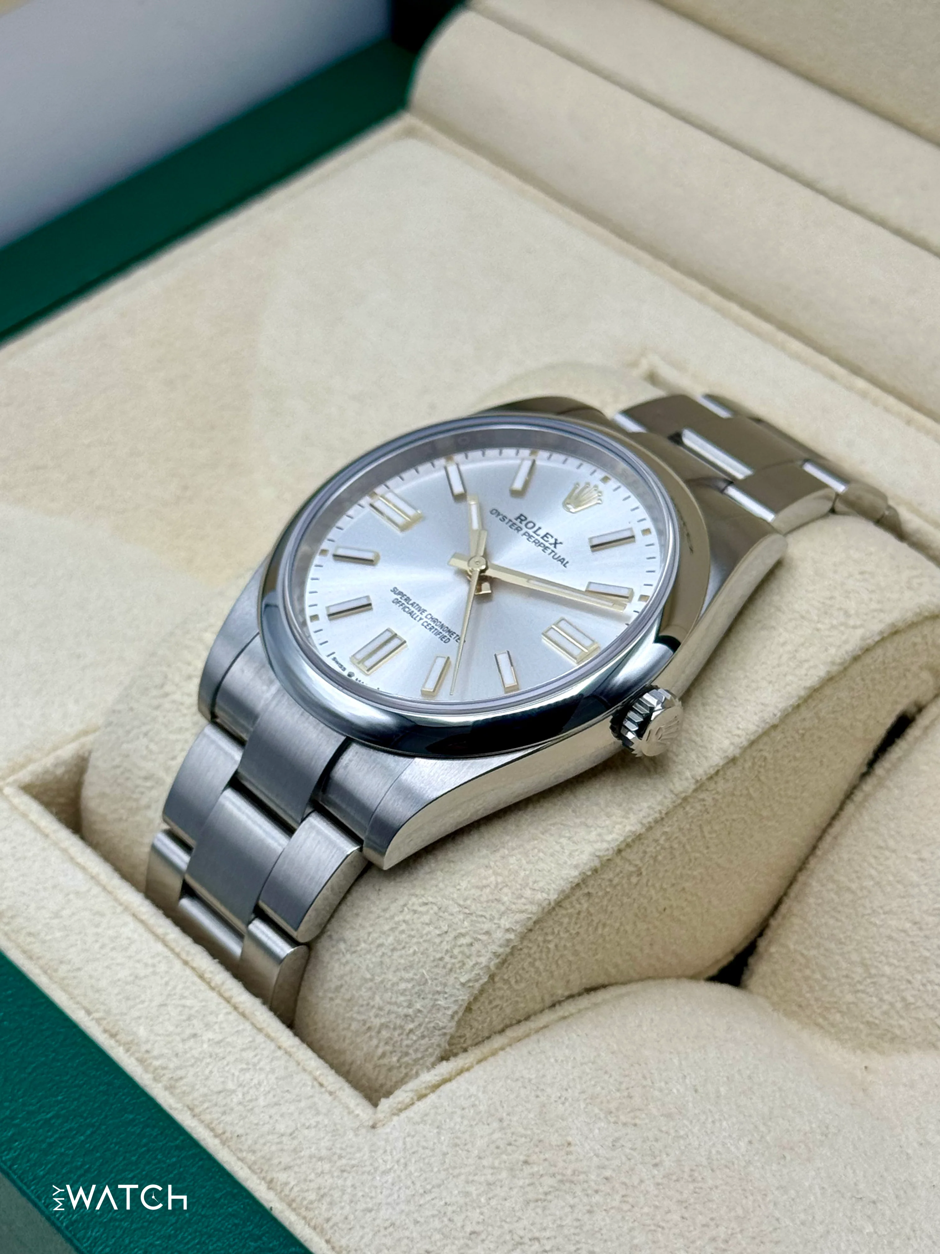 NEW 2025 Rolex Oyster Perpetual 41mm 124300 Silver Dial - Image 5