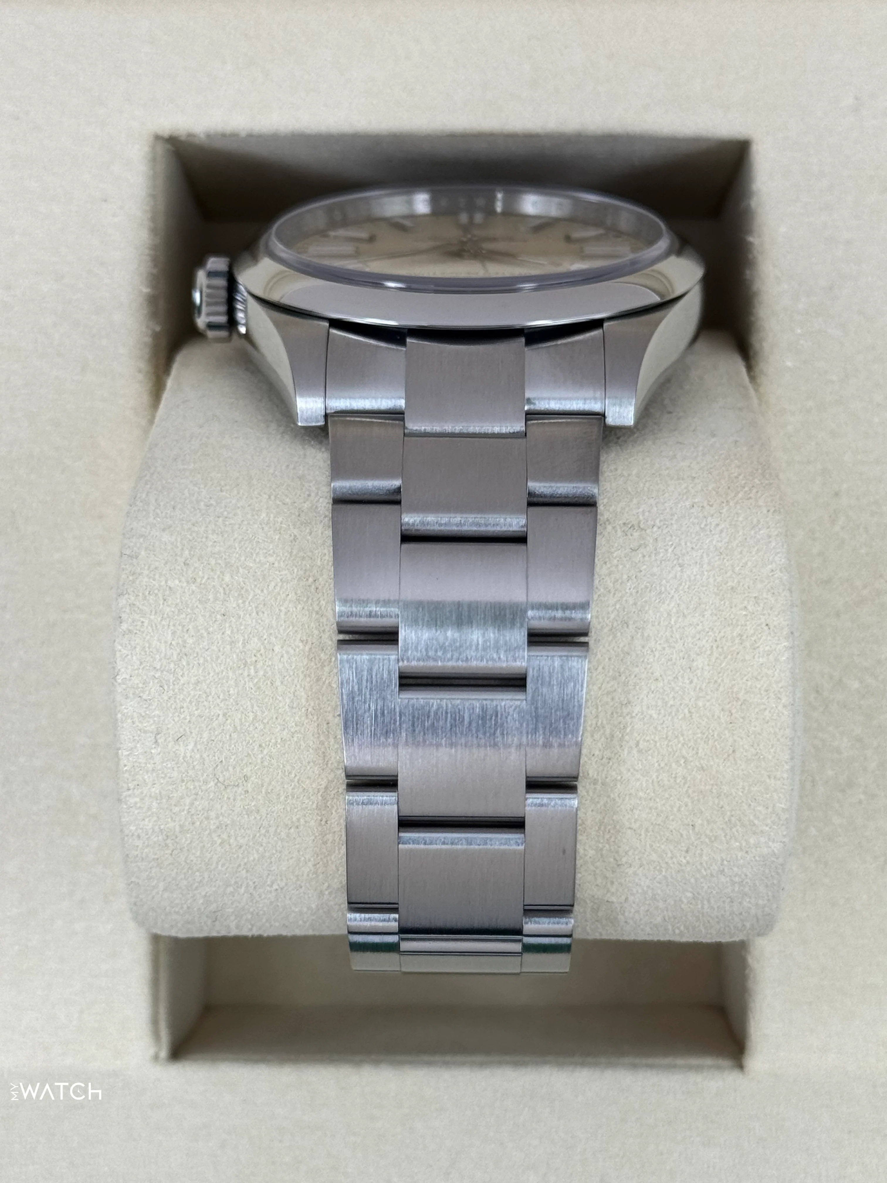 NEW 2025 Rolex Oyster Perpetual 41mm 134300 Beige Dial - Image 4