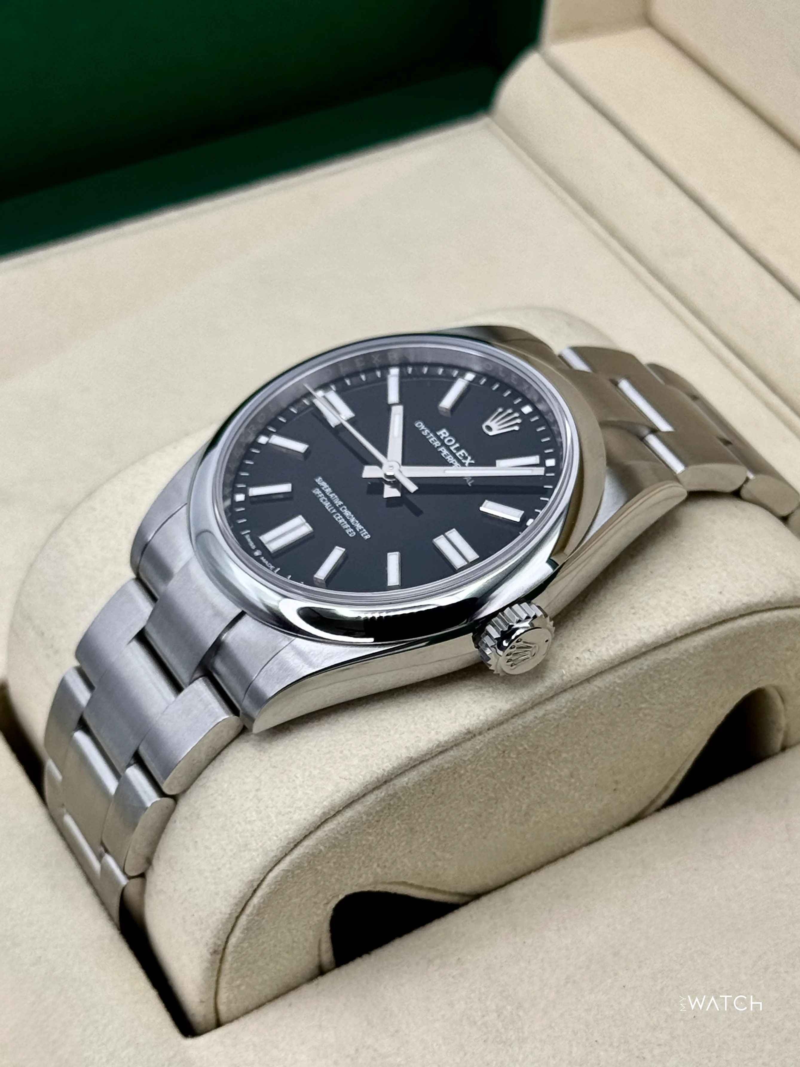 NEW 2025 Rolex Oyster Perpetual 41mm 134300 Black Dial - Image 5