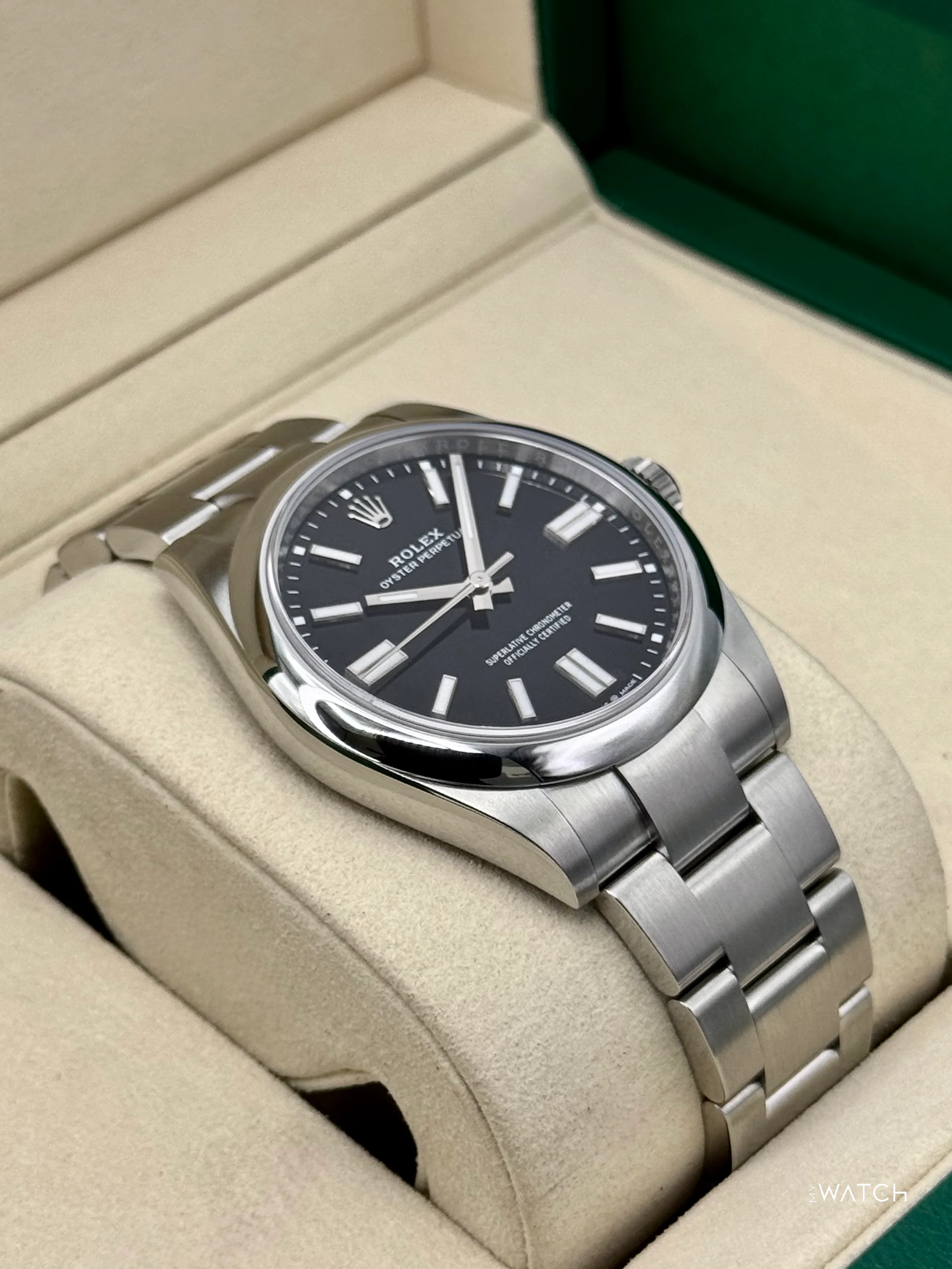 NEW 2025 Rolex Oyster Perpetual 41mm 134300 Black Dial - Image 6