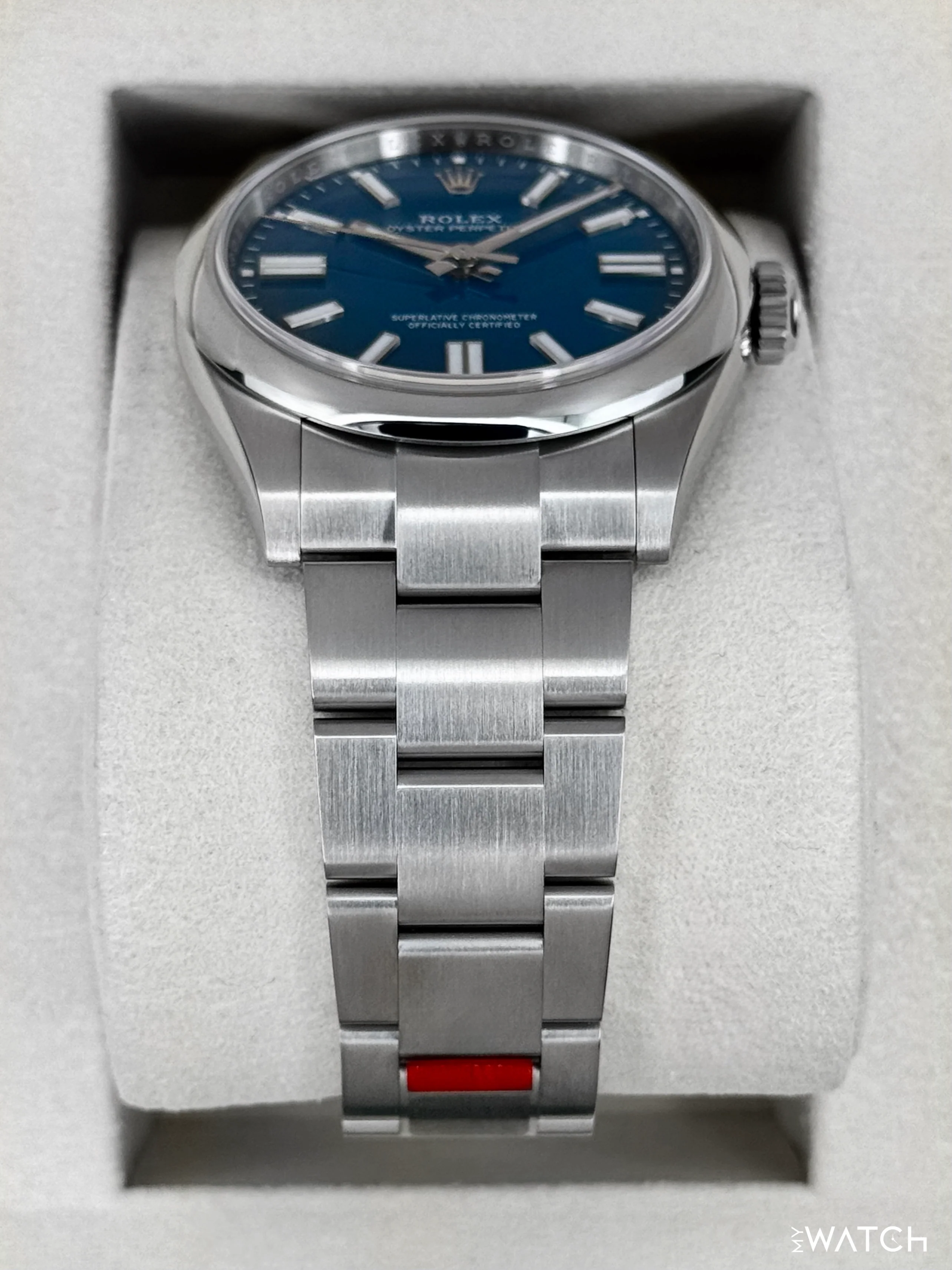 NEW 2025 Rolex Oyster Perpetual 41mm 134300 Med Blue Dial (STICKERED) - Image 3
