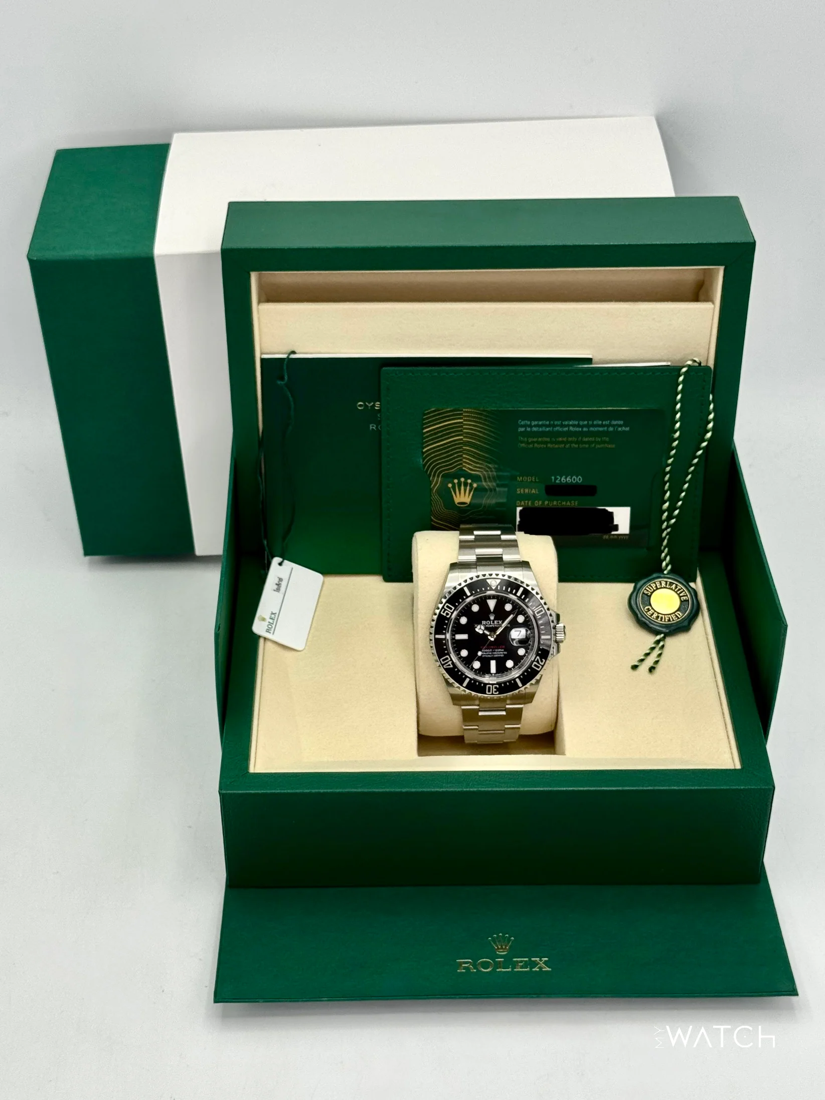 NEW 2025 Rolex Sea-Dweller 43mm 126600 Black Dial (STICKERED) - Image 9