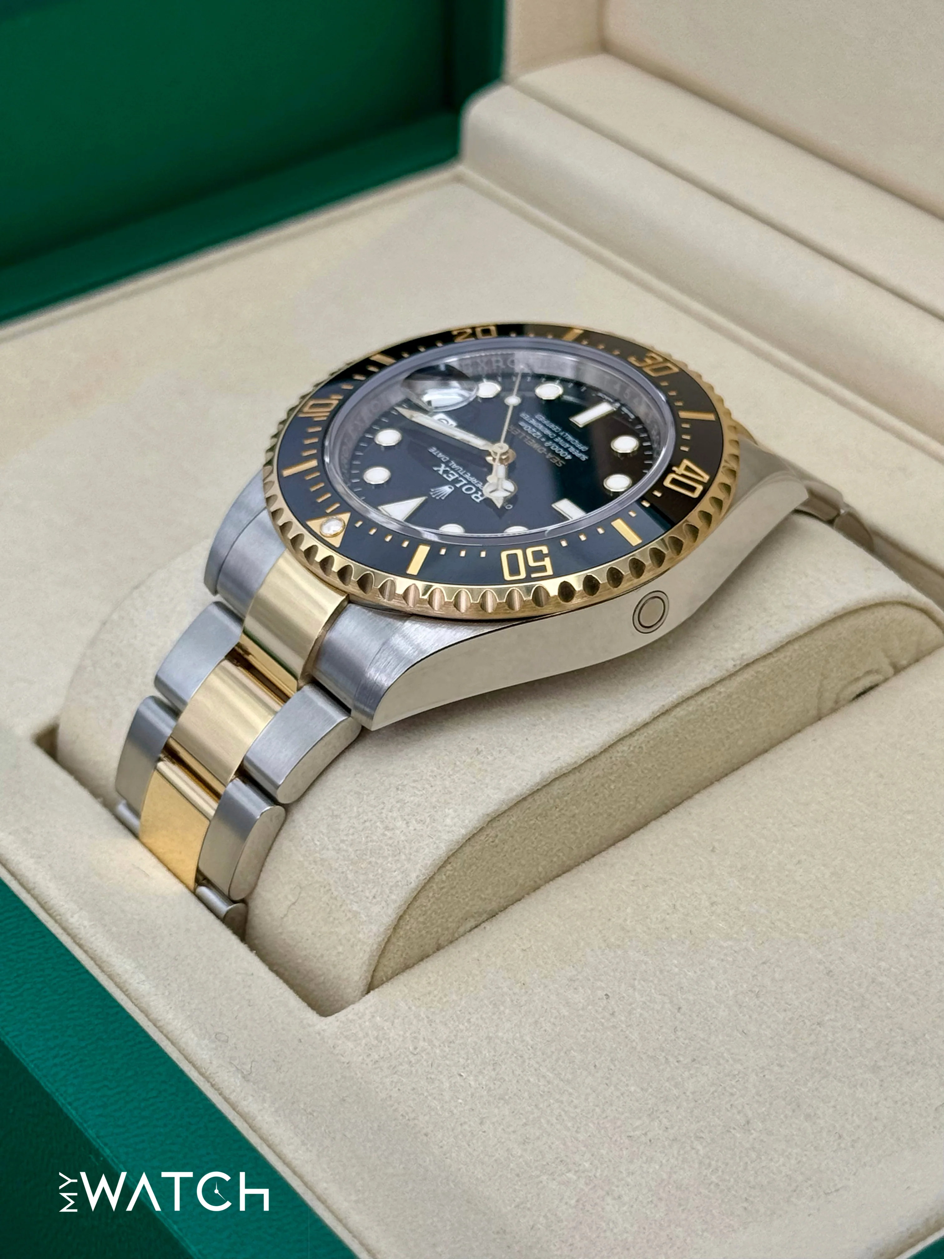 NEW 2025 Rolex Sea-Dweller 43mm 126603 Two-Tone Black Dial - Image 6