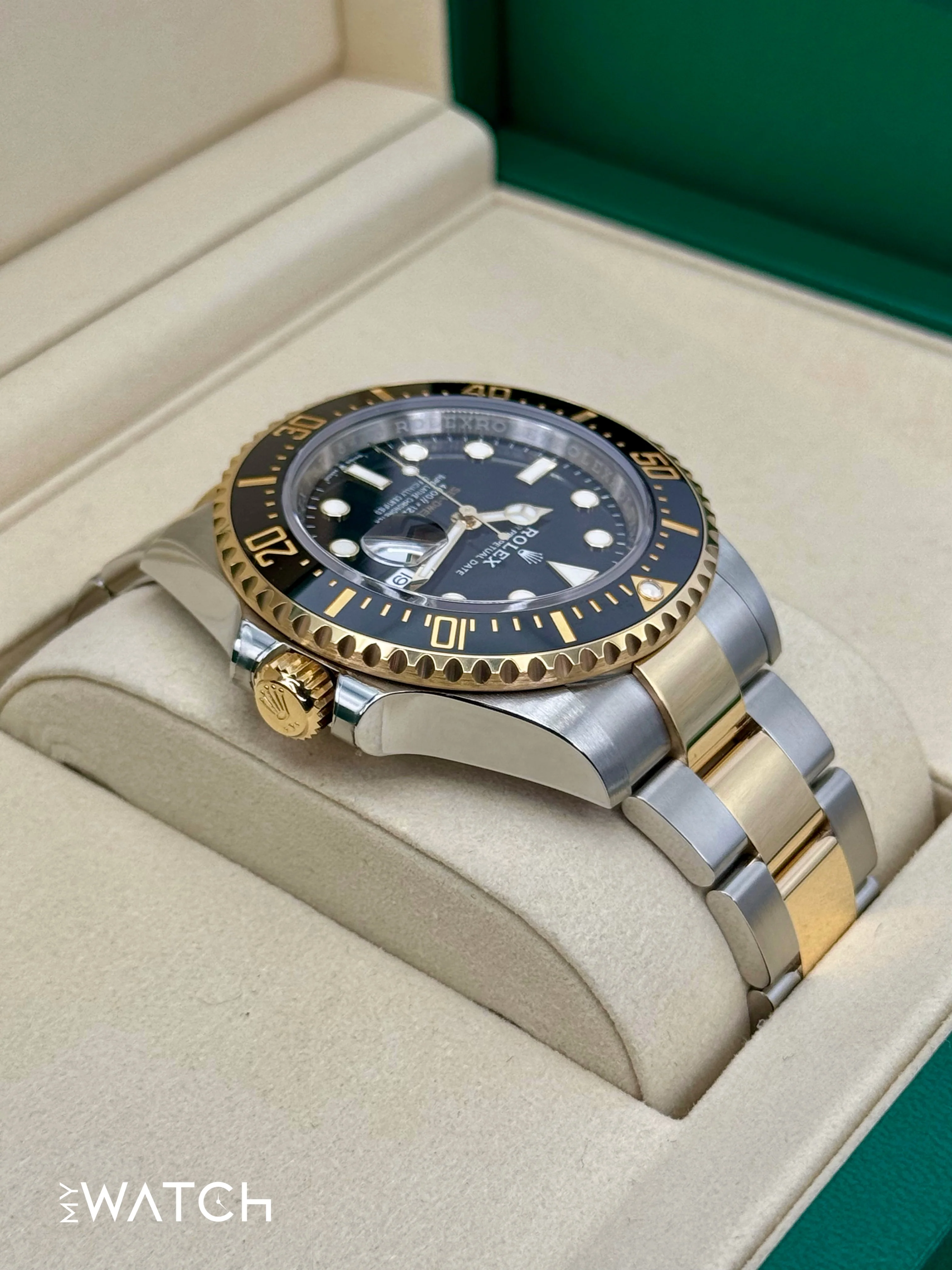 NEW 2025 Rolex Sea-Dweller 43mm 126603 Two-Tone Black Dial - Image 7