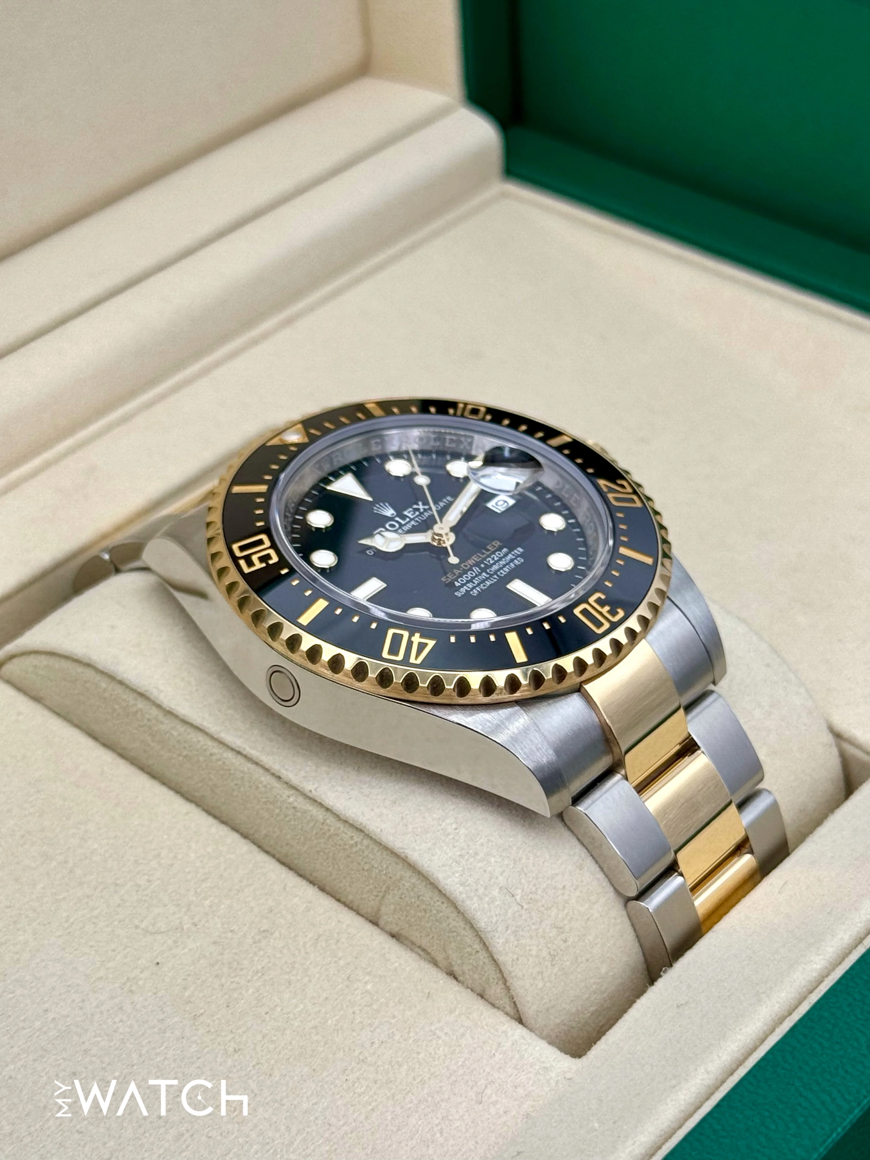 NEW 2025 Rolex Sea-Dweller 43mm 126603 Two-Tone Black Dial - Image 8