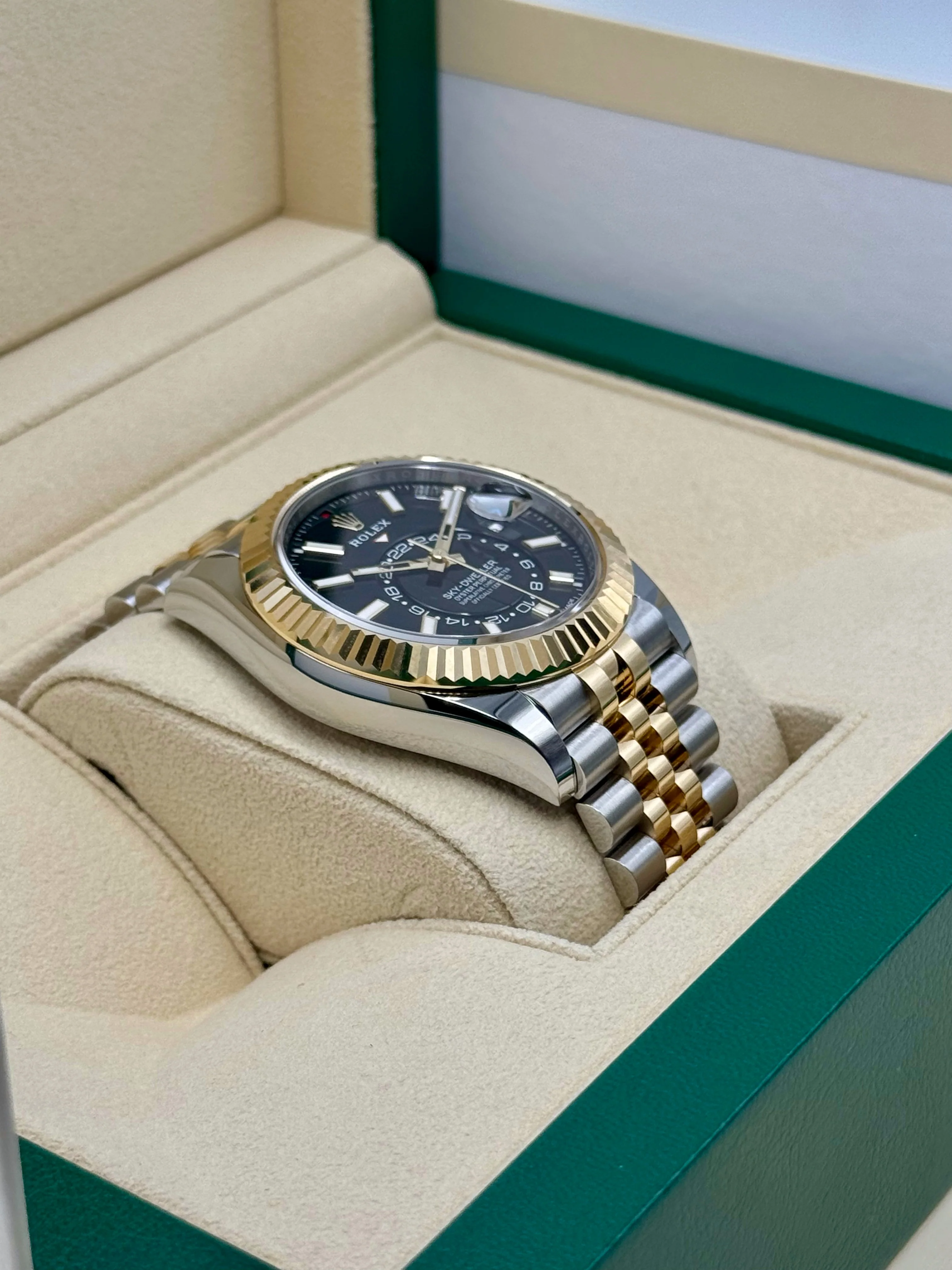 NEW 2025 Rolex Sky-Dweller 42mm 336933 Jubilee Black Dial - Image 5
