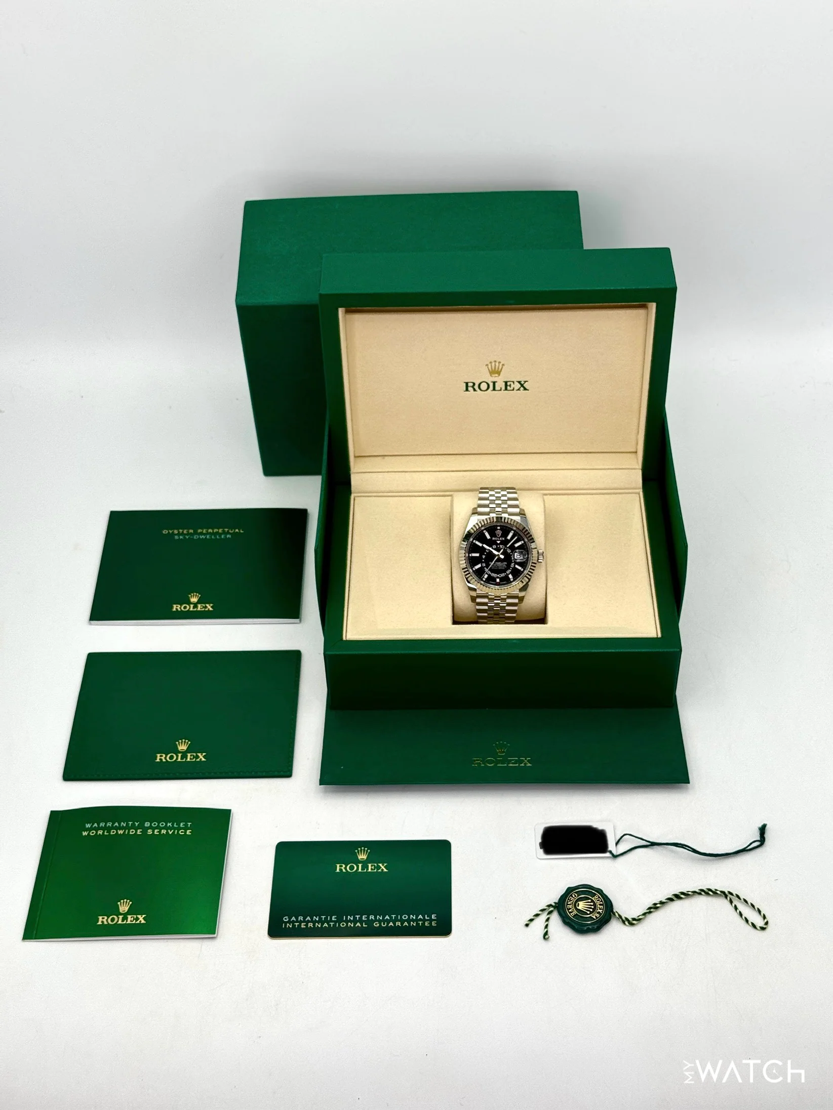 NEW 2025 Rolex Sky-Dweller 42mm 336934 Jubilee Black Dial (STICKERED) - Image 10