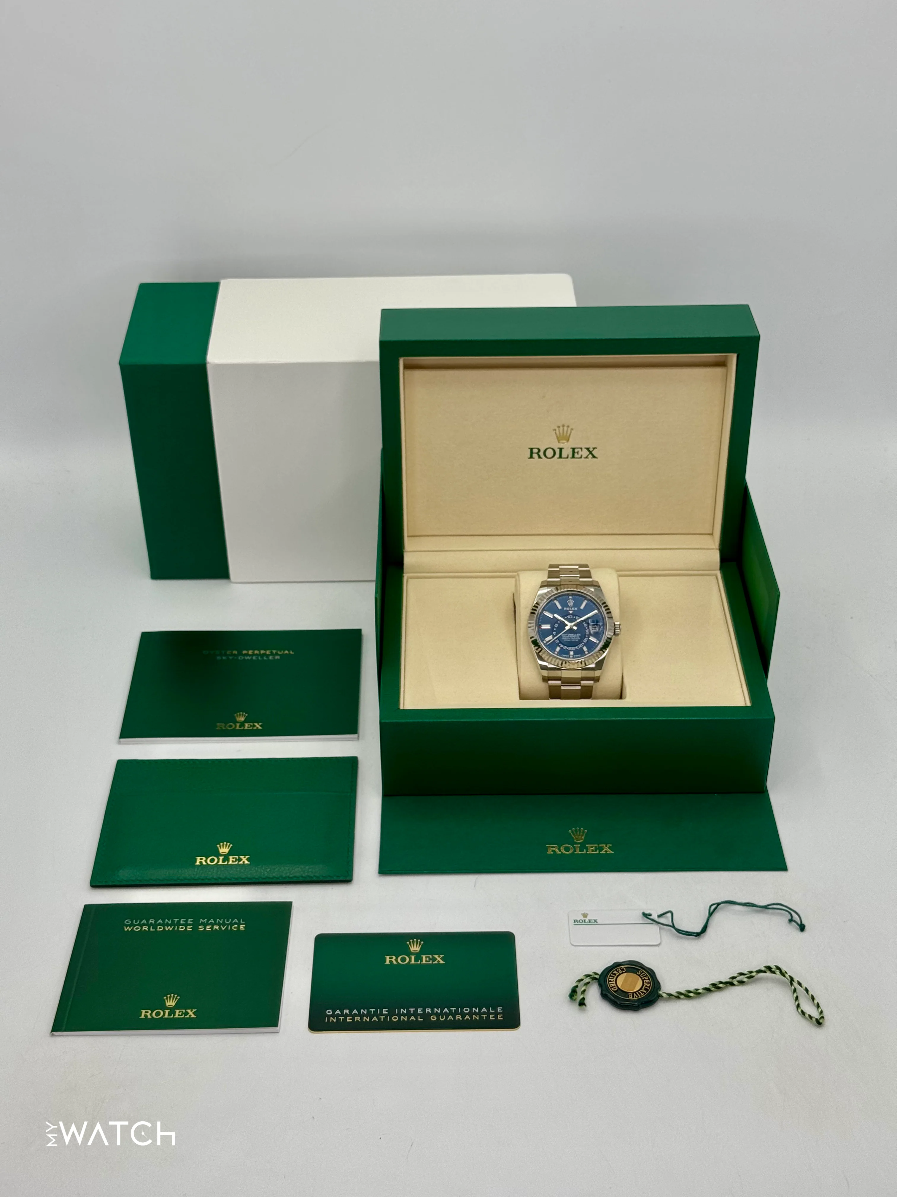 NEW 2025 Rolex Sky-Dweller 42mm 336934 Oyster Blue Dial - Image 10