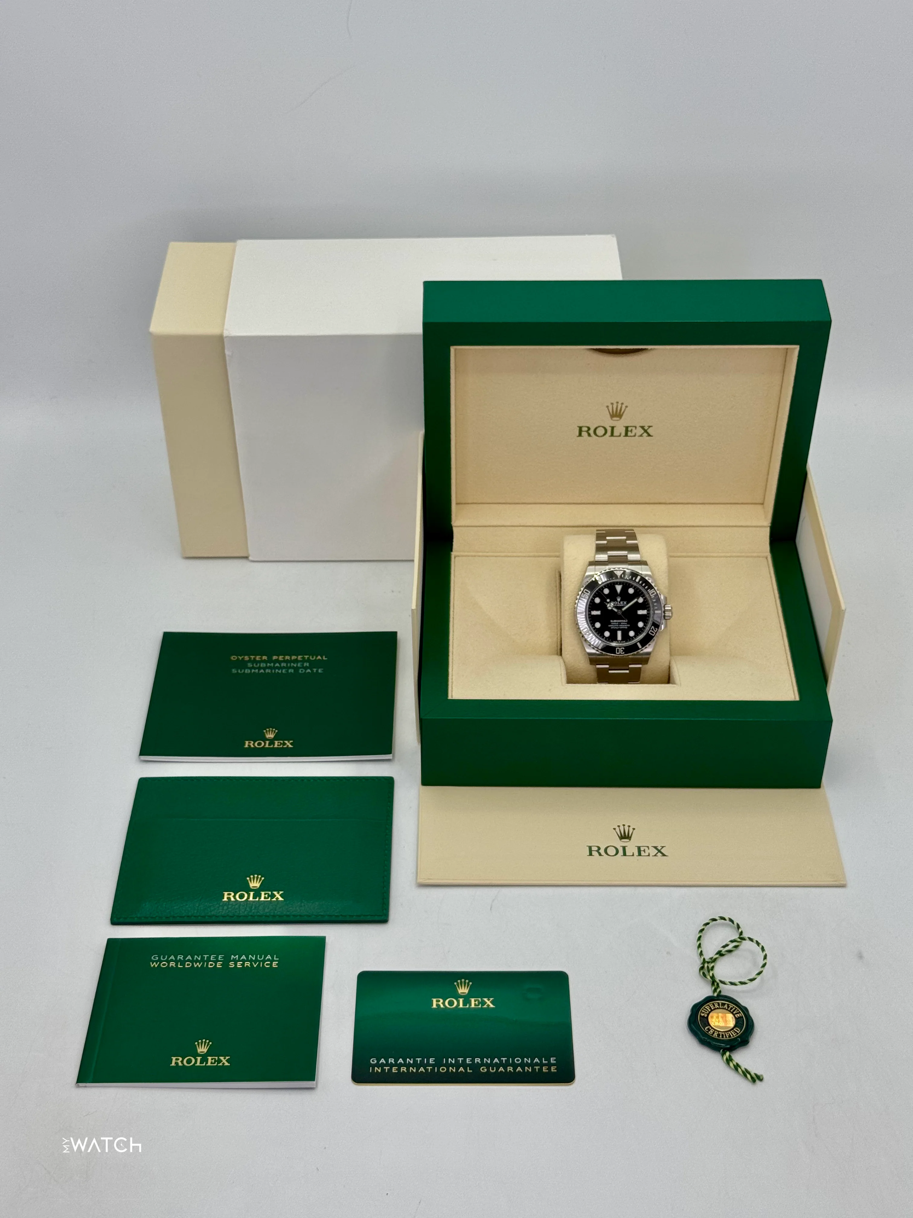 2025 Rolex Submariner 41mm 124060 Stainless Steel Black Dial - Image 10
