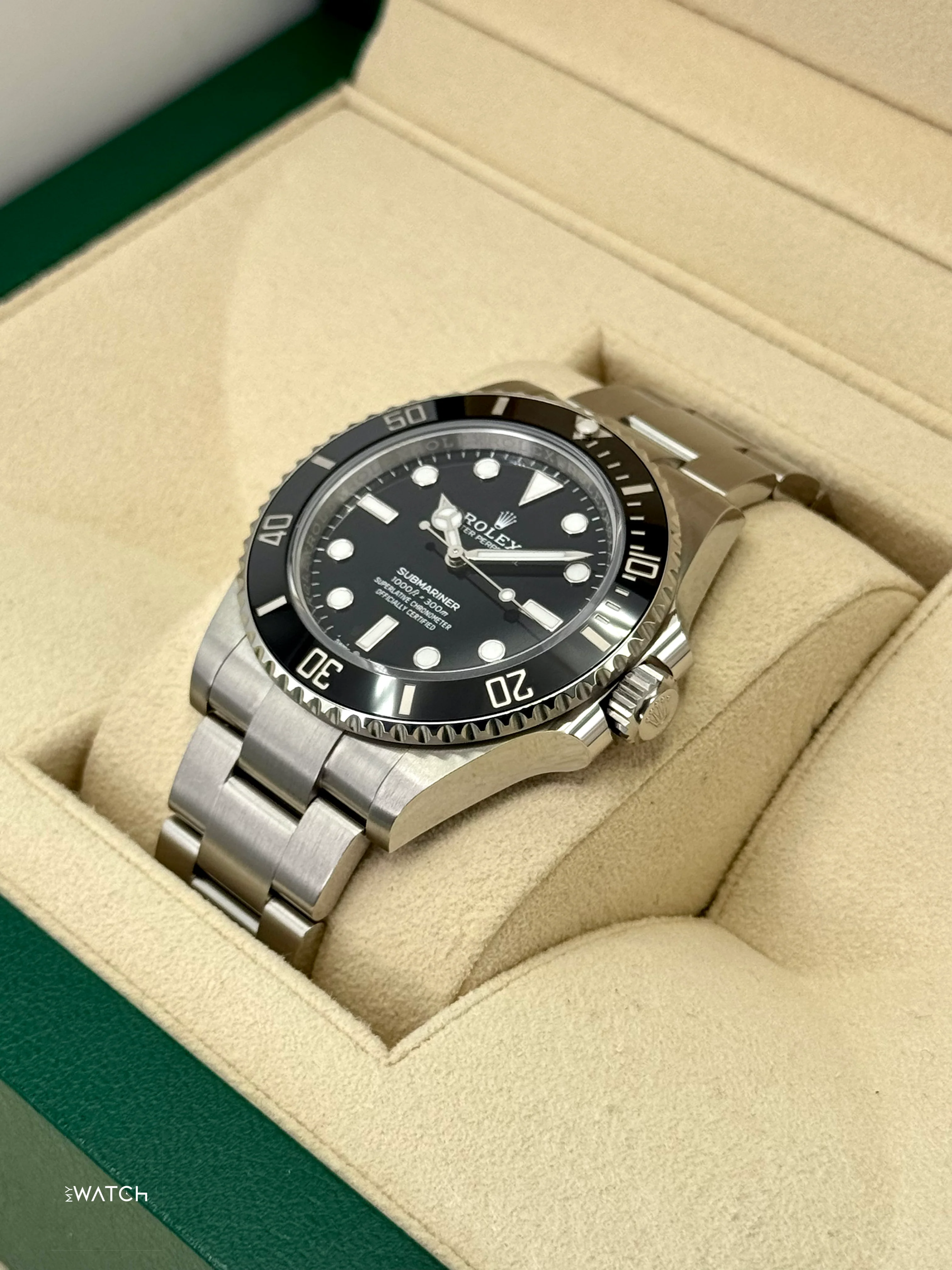 2025 Rolex Submariner 41mm 124060 Stainless Steel Black Dial - Image 5