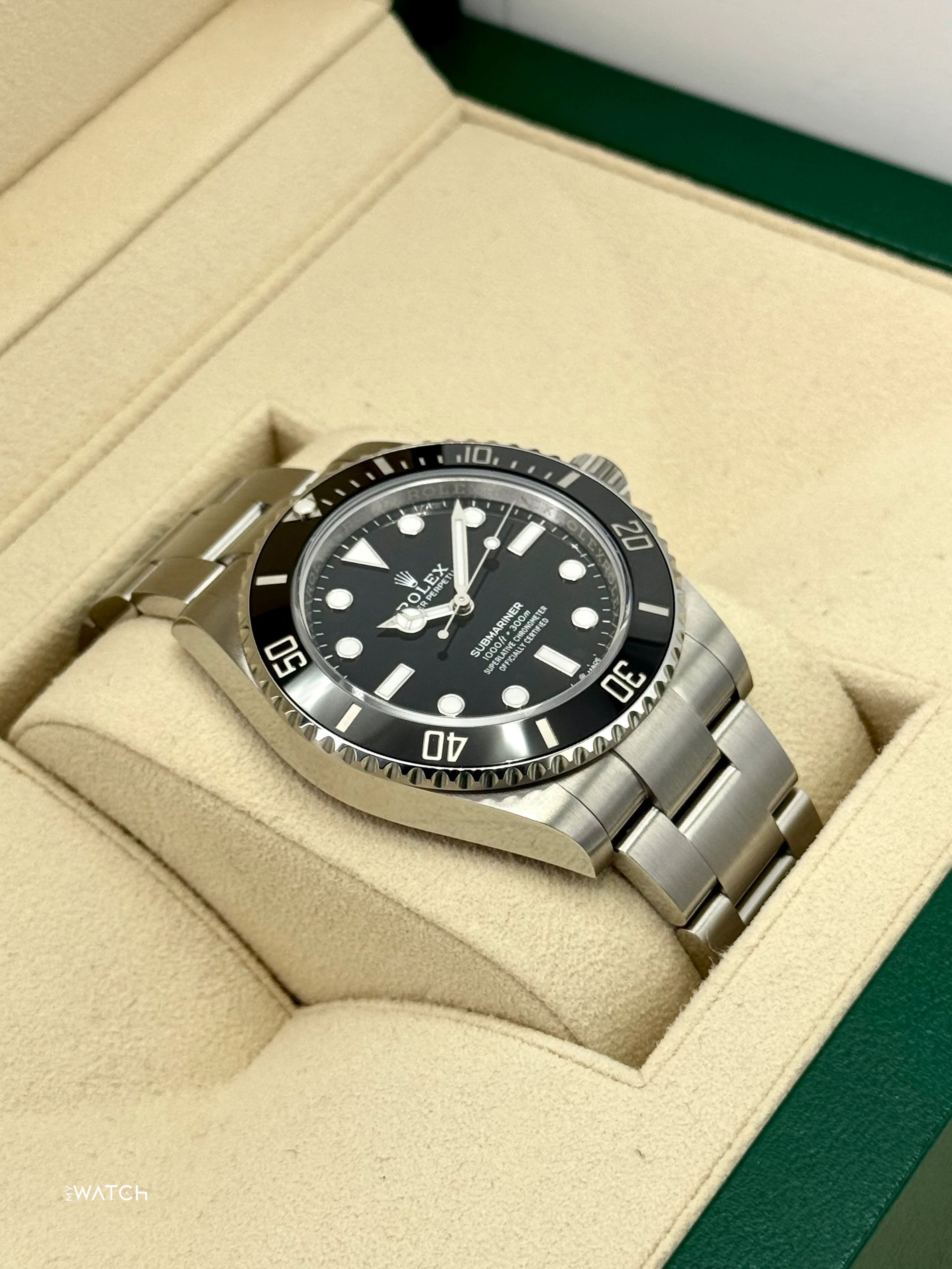 2025 Rolex Submariner 41mm 124060 Stainless Steel Black Dial - Image 6