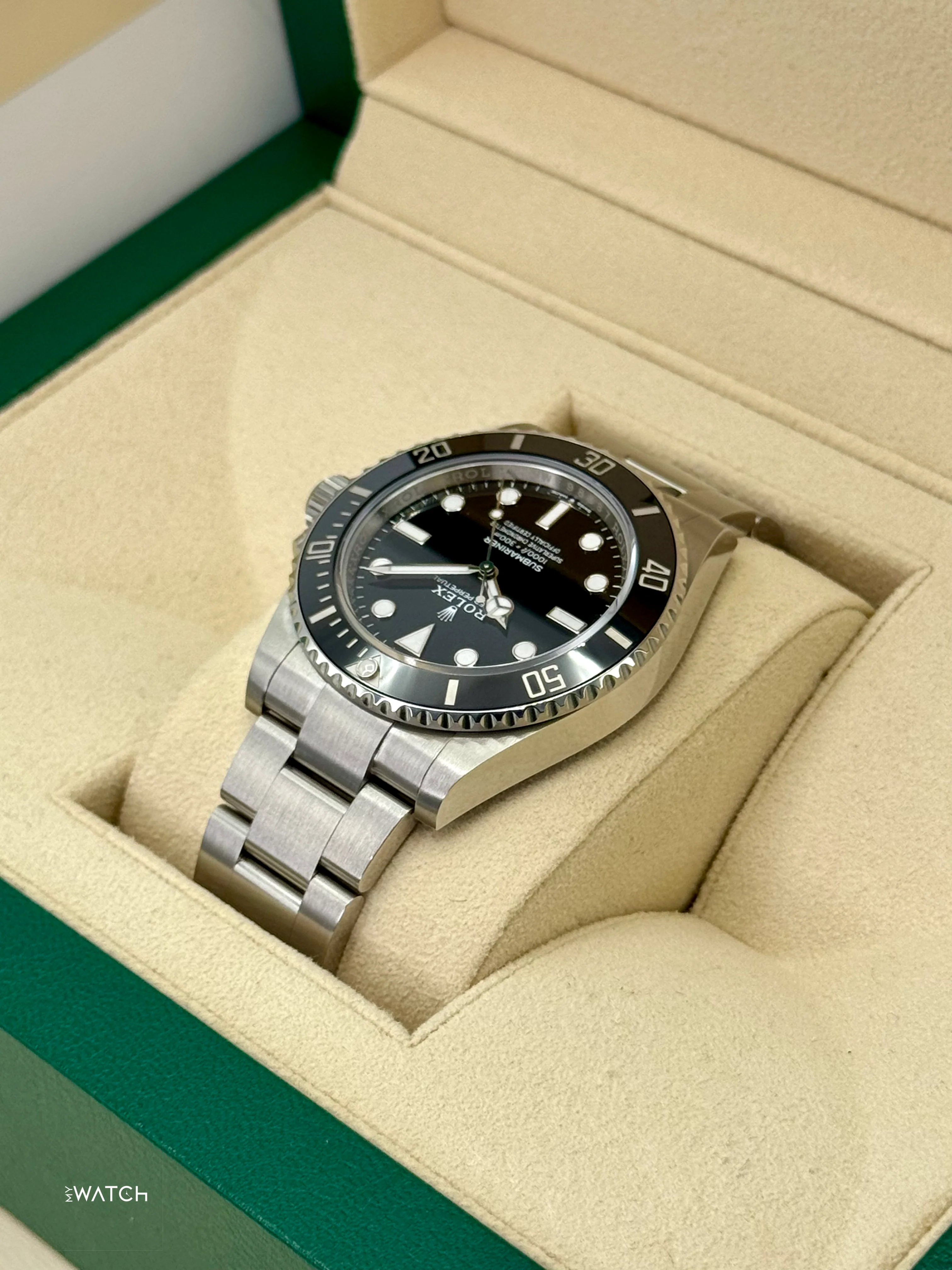 2025 Rolex Submariner 41mm 124060 Stainless Steel Black Dial - Image 7