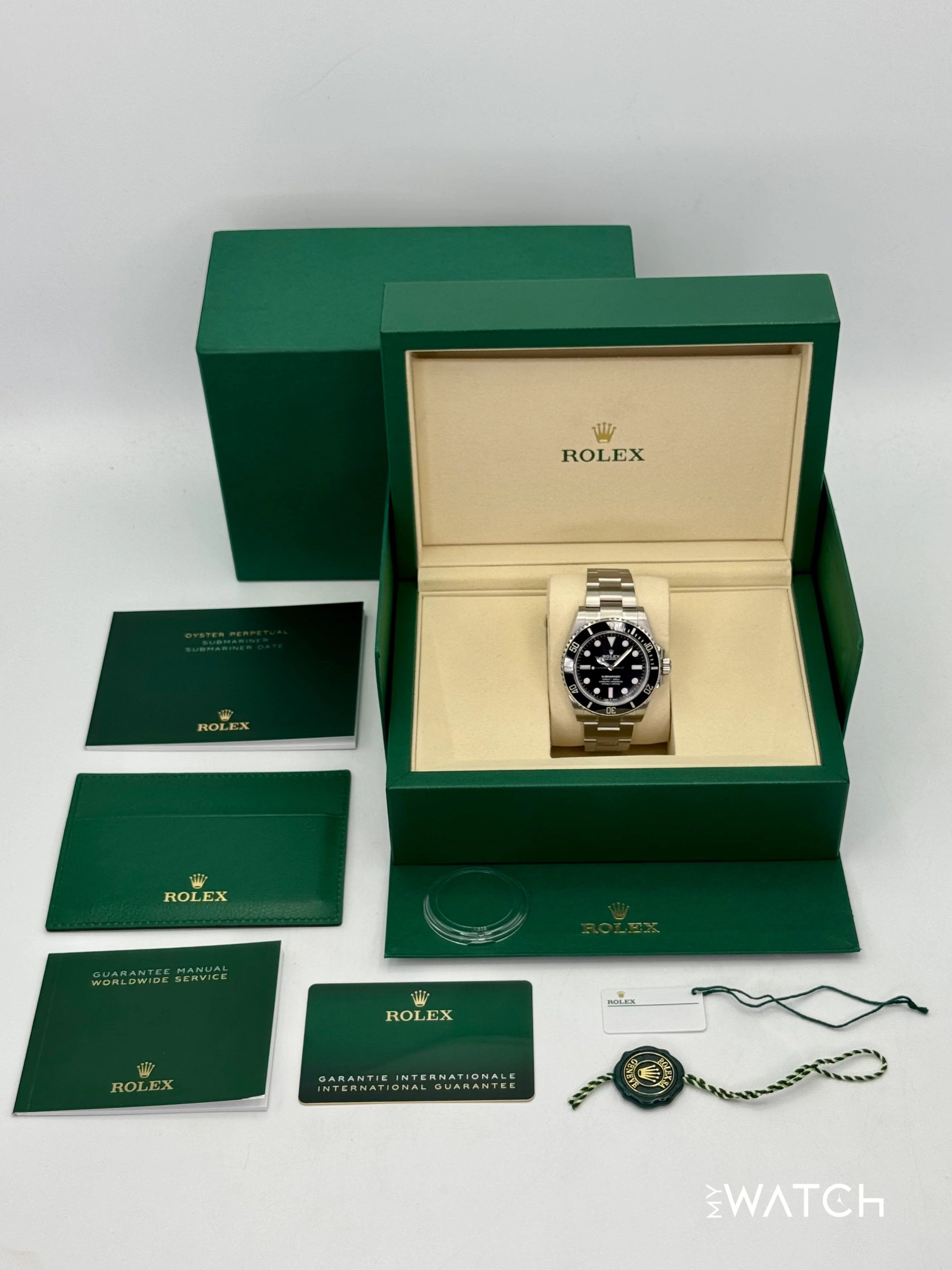 NEW 2025 Rolex Submariner 41mm 124060 Stainless Steel Black Dial (STICKERED) - Image 10