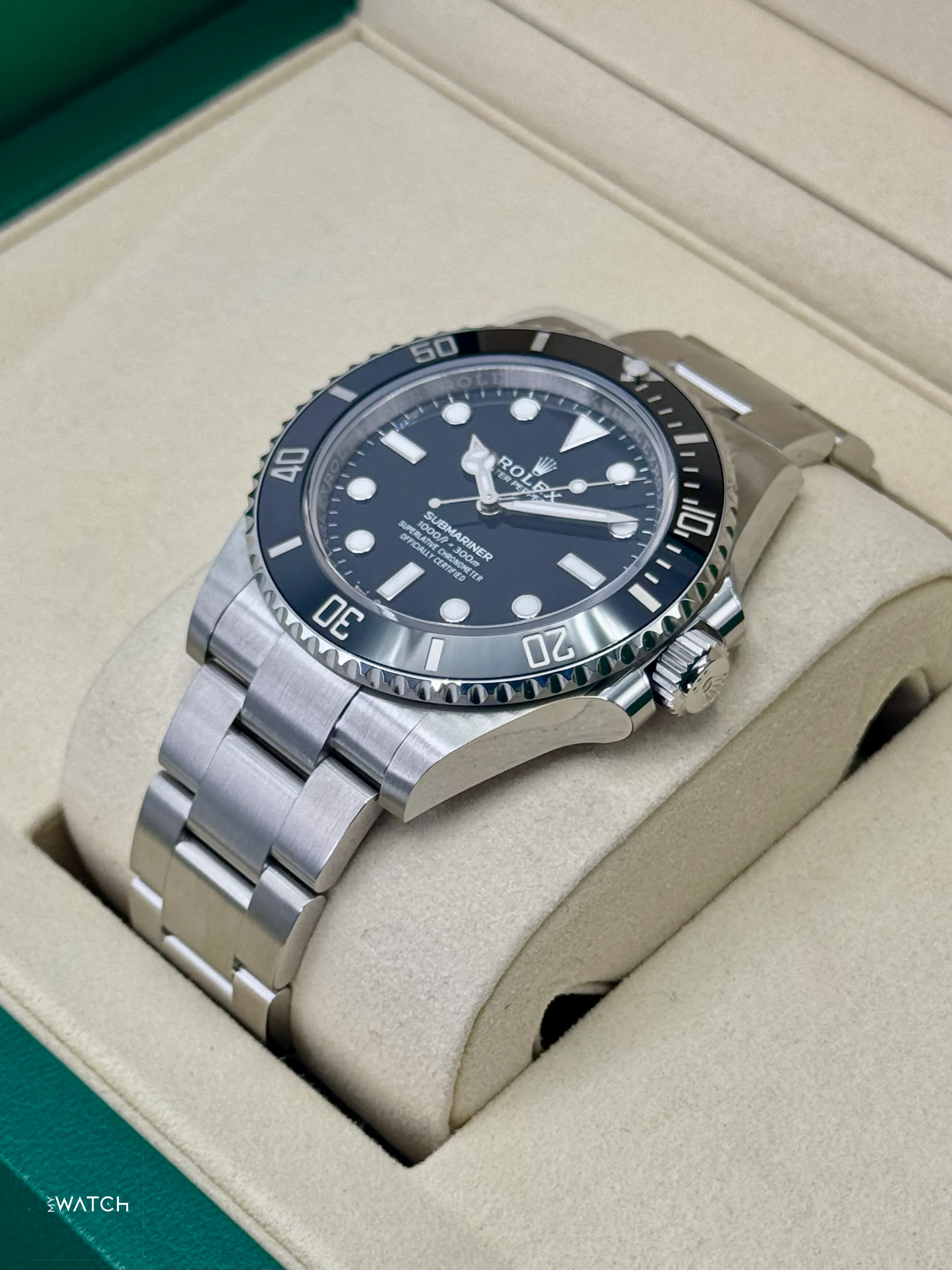 NEW 2025 Rolex Submariner 41mm 124060 Stainless Steel Black Dial (STICKERED) - Image 5