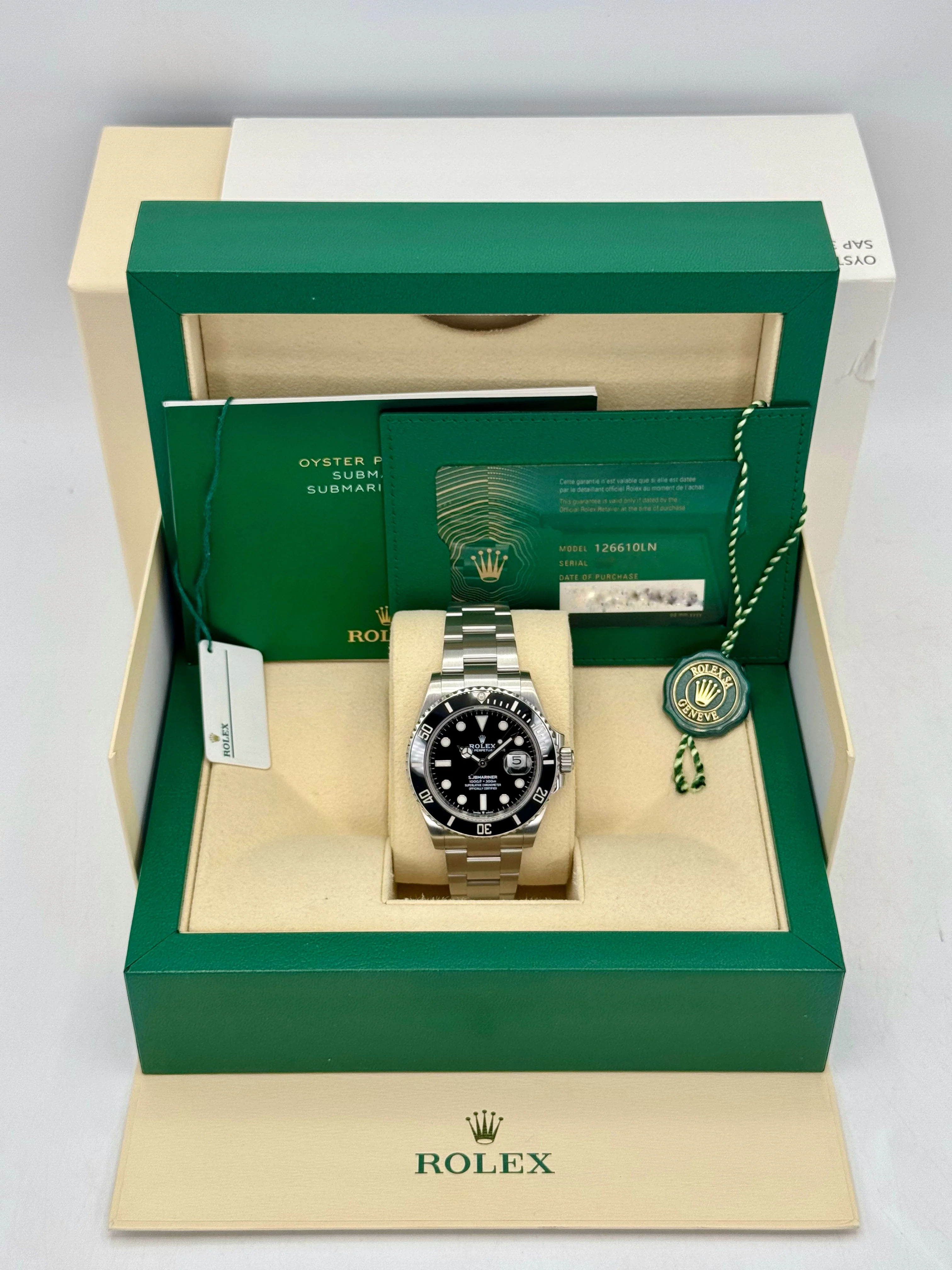 2022 Rolex Submariner 41mm 126610LN Stainless Steel Black Dial - Image 9