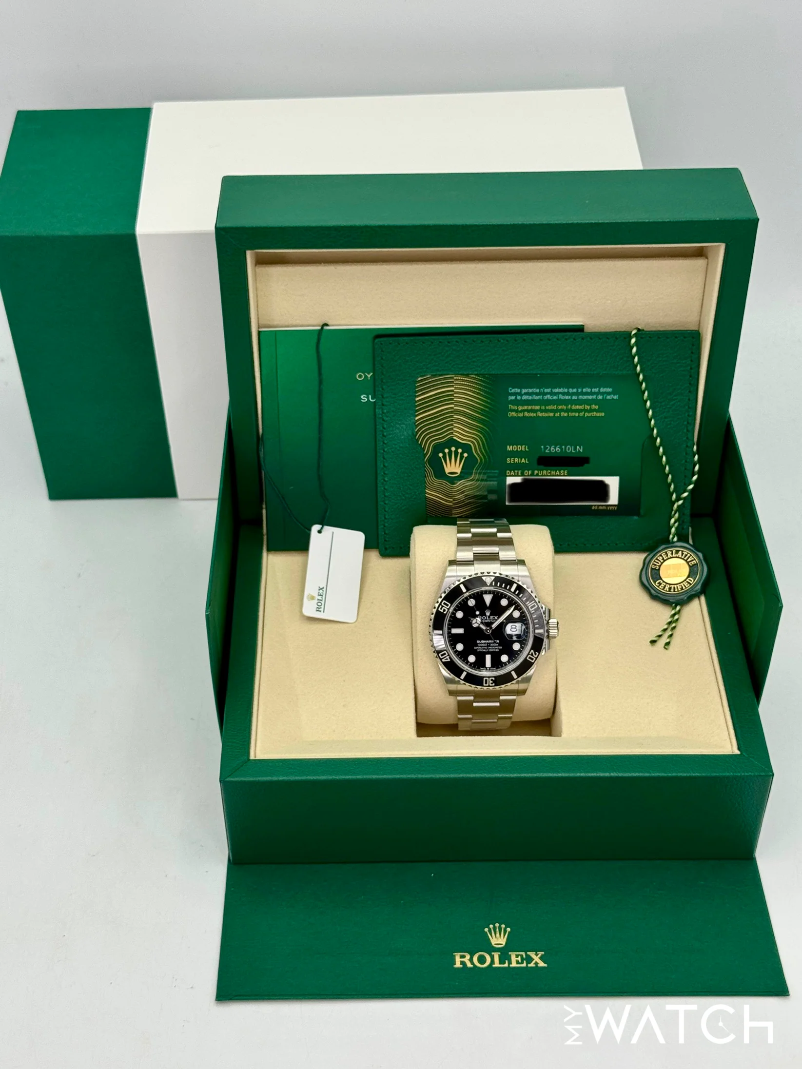 NEW 2025 Rolex Submariner 41mm 126610LN Stainless Steel Black Dial (STICKERED) - Image 9