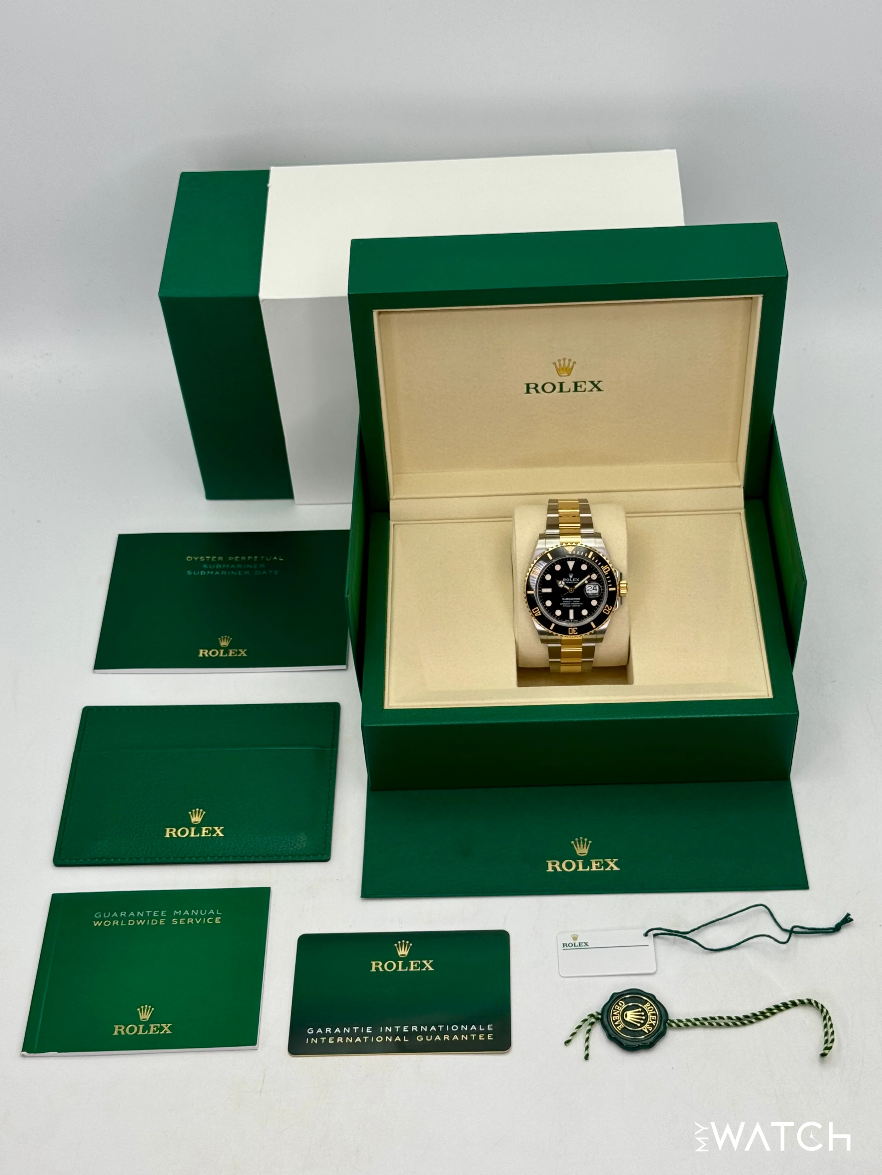 NEW 2025 Rolex Submariner 41mm 126613LN Two-Tone Black Dial - Image 10