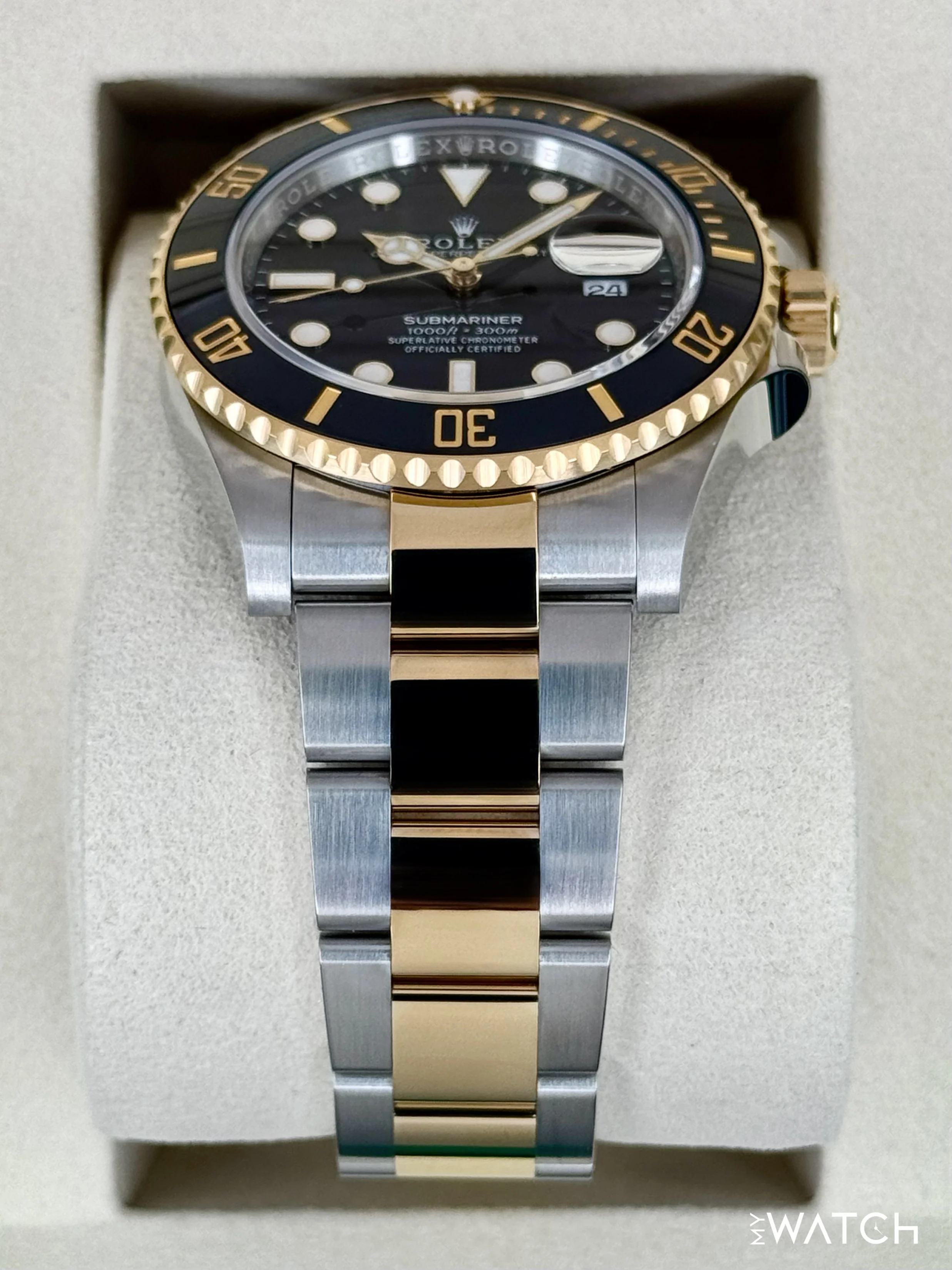 NEW 2025 Rolex Submariner 41mm 126613LN Two-Tone Black Dial - Image 3