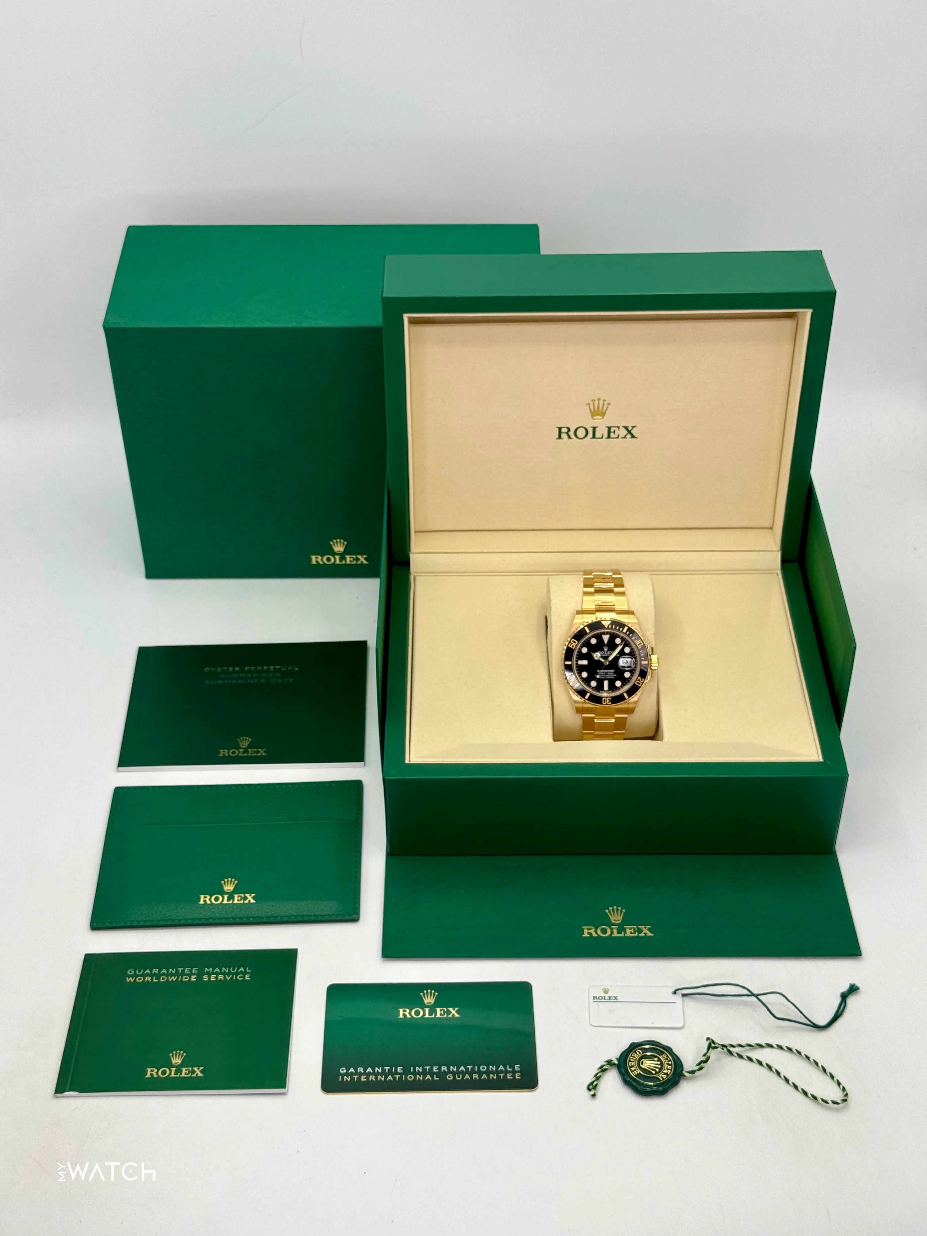 2025 Rolex Submariner 41mm 126618LN Yellow Gold Black Dial (STICKERED) - Image 10