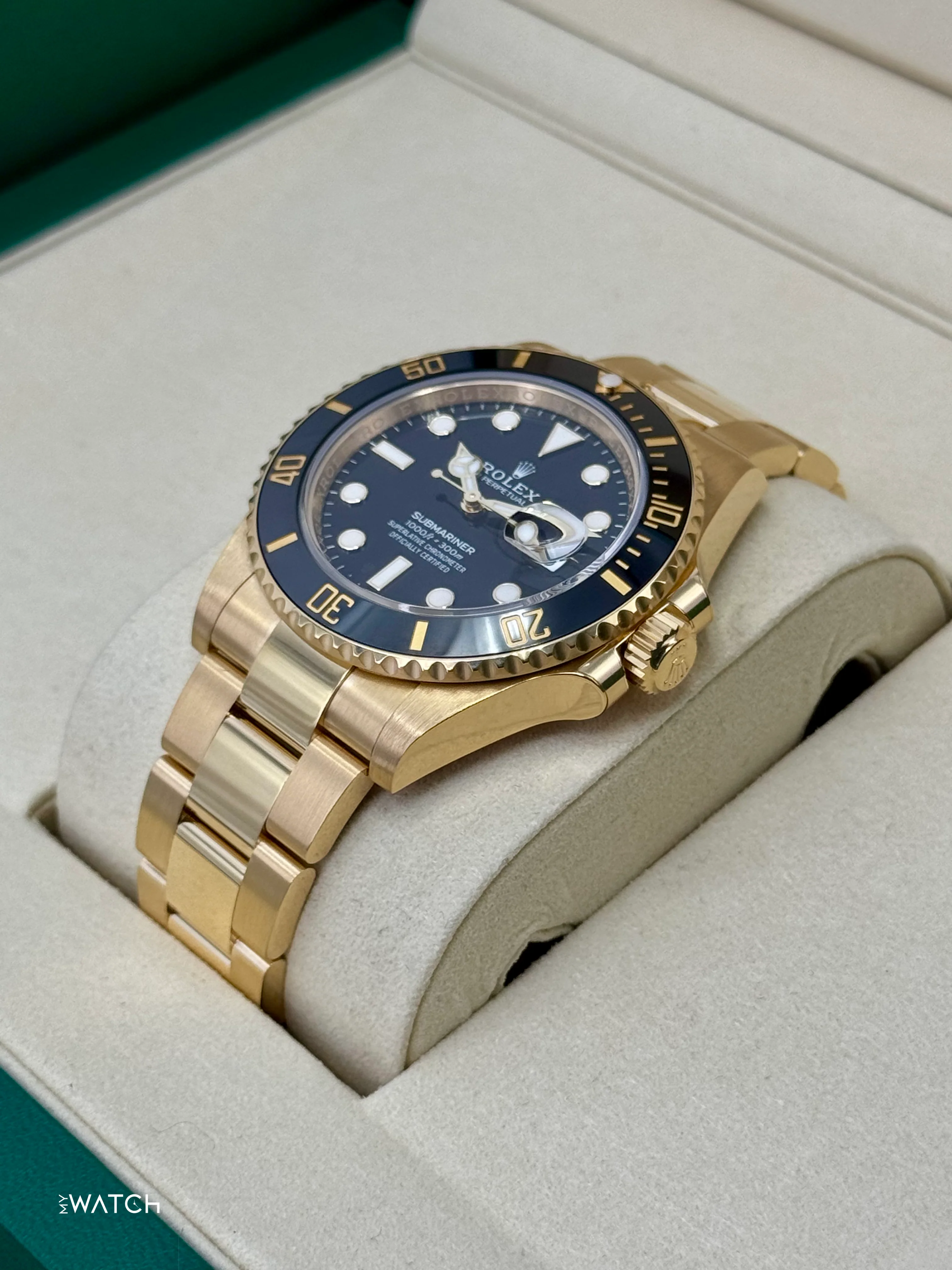 2025 Rolex Submariner 41mm 126618LN Yellow Gold Black Dial (STICKERED) - Image 5