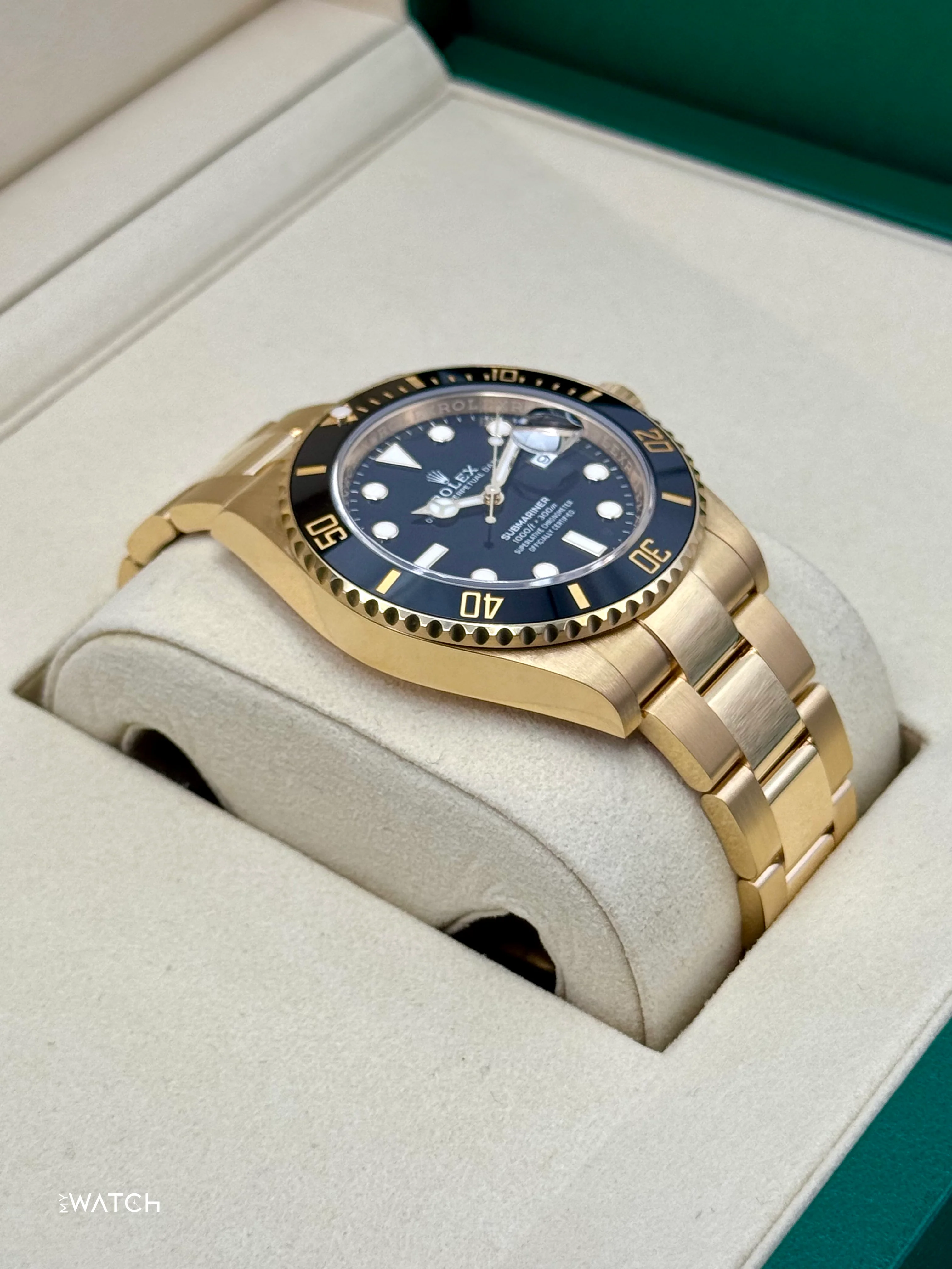 2025 Rolex Submariner 41mm 126618LN Yellow Gold Black Dial (STICKERED) - Image 6